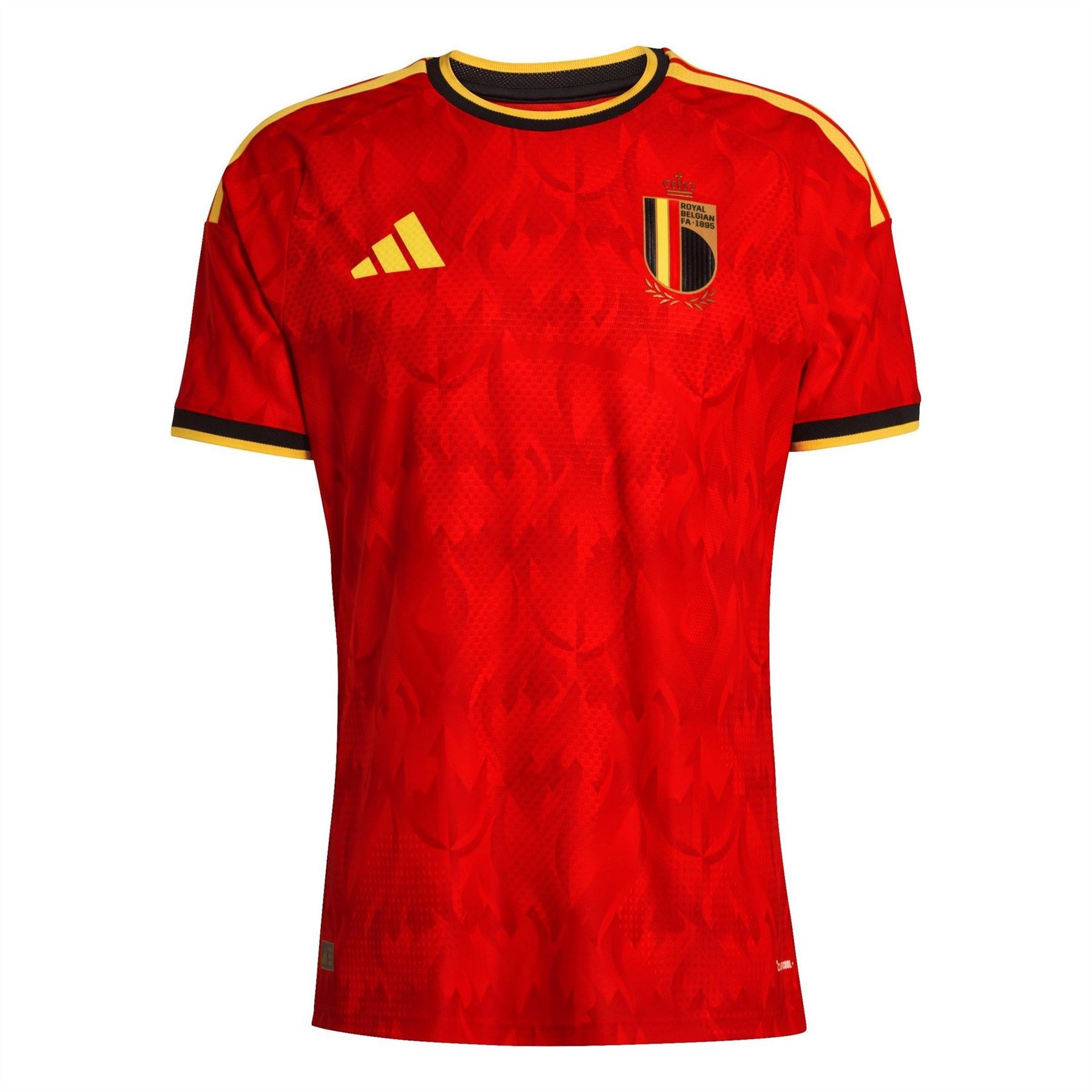 adidas Mens Belgium Authentic Home Shirt World Cup 2026