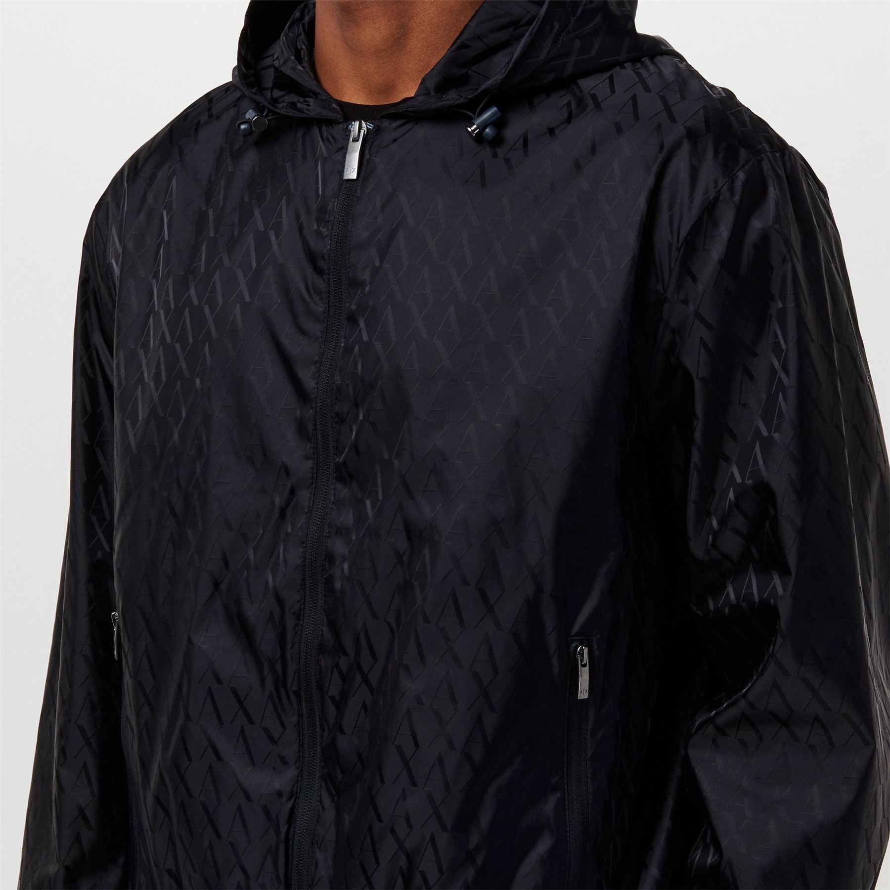 Armani Exchange Exchange Hooded Harrington Jacket