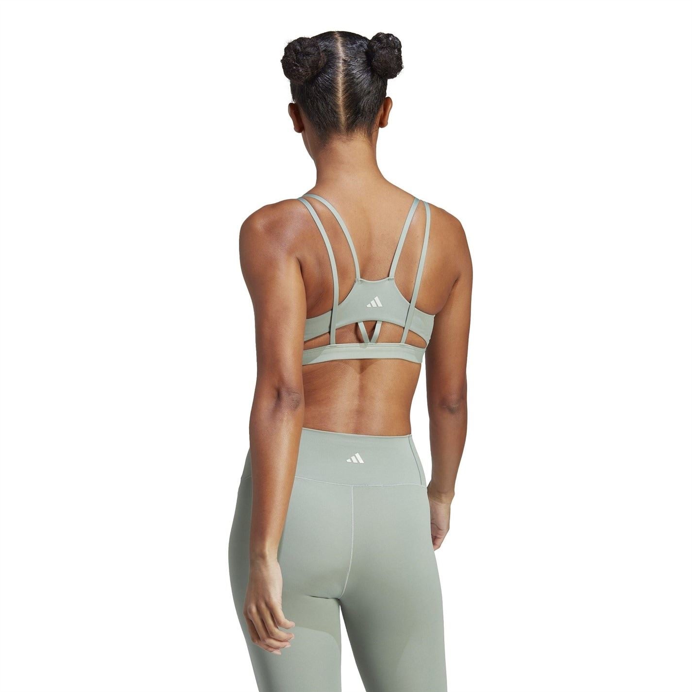 adidas Womens Yoga Studio Luxe Low Impact Sports Bra