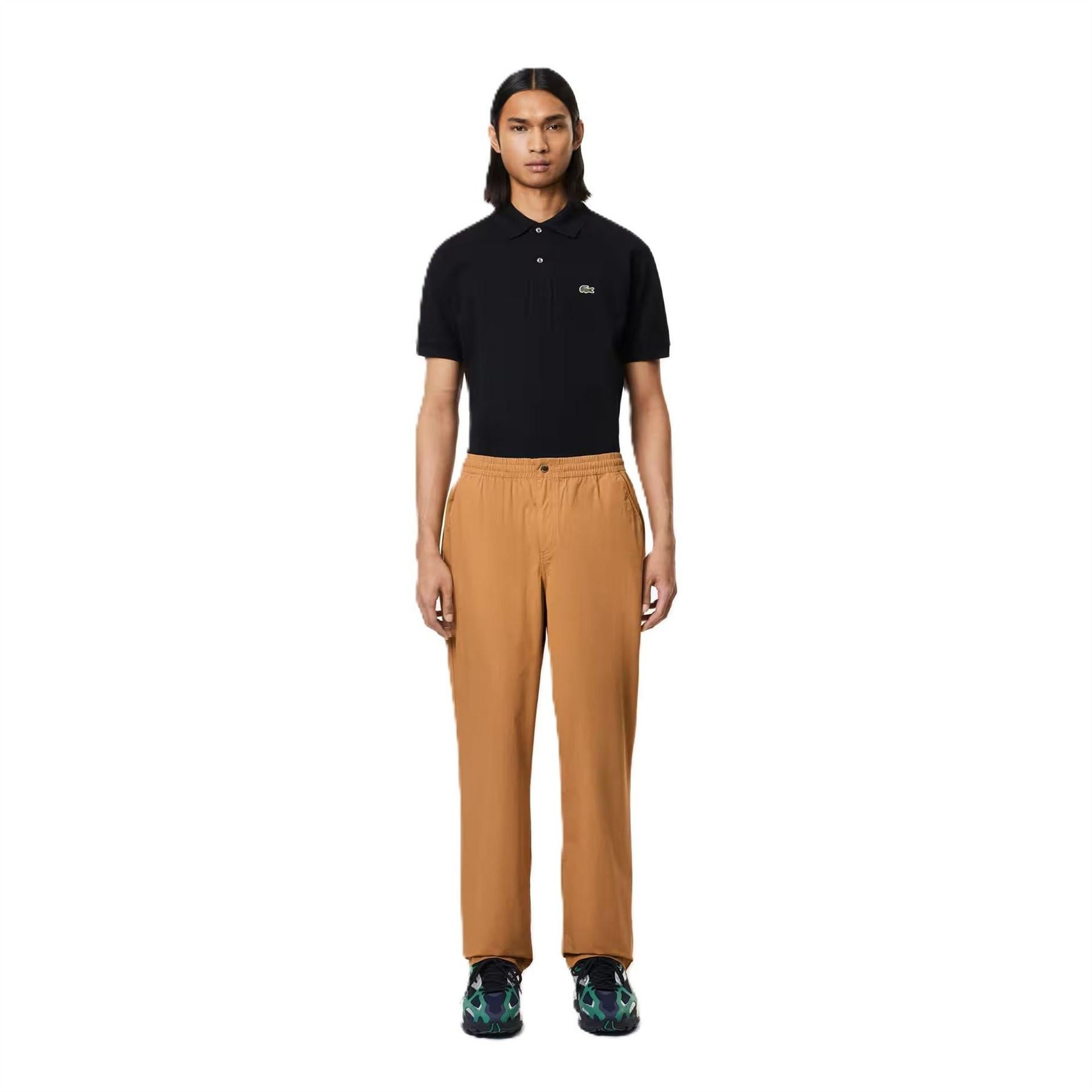Lacoste Relaxed Woven Relaxed Fit Open Hem Woven Tracksuit Joggers