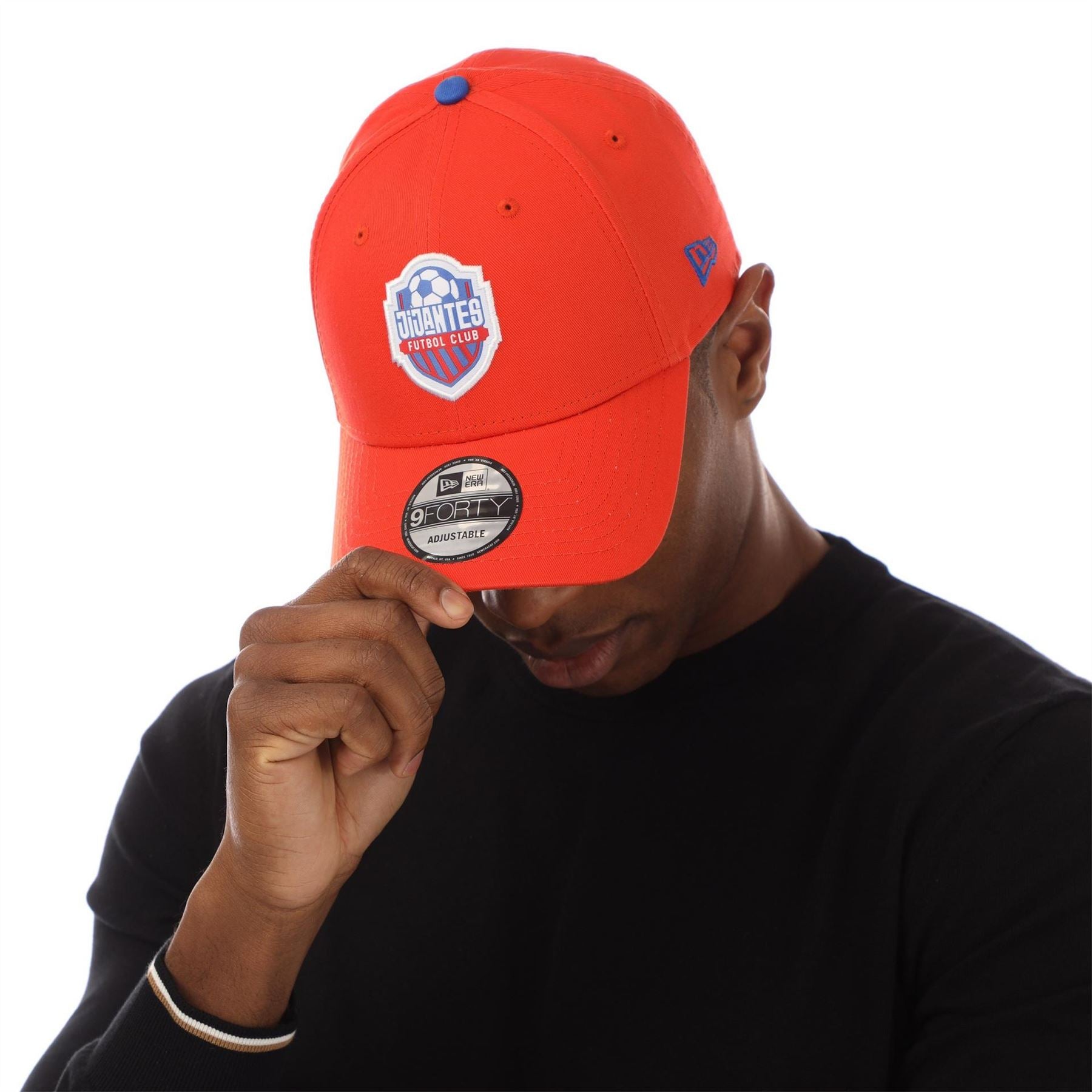 New Era Logo Embroidered Solid Patterned Dad Cap