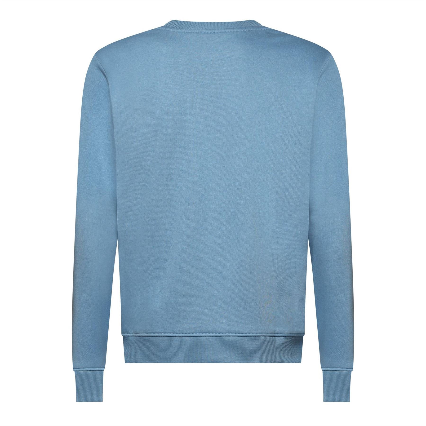 Fila Jude Logo Print Crew Neck Ribbed Collar Sweatshirt