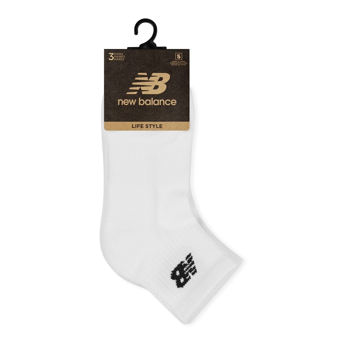 New Balance Everyday Ankle Socks 3 Pack Adults