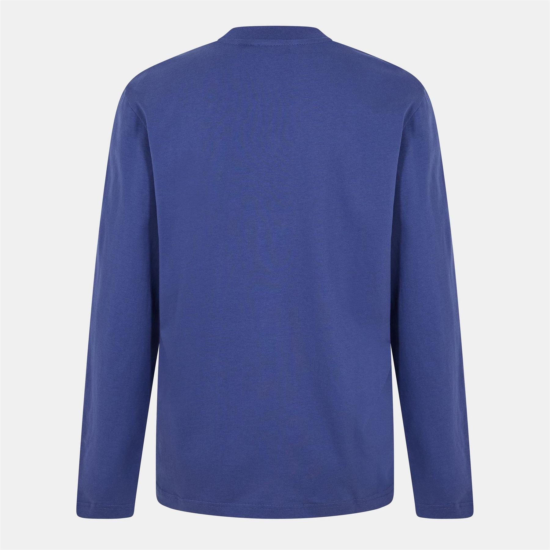 Off White Crew Neck Long Sleeve Regular Fit T-Shirt