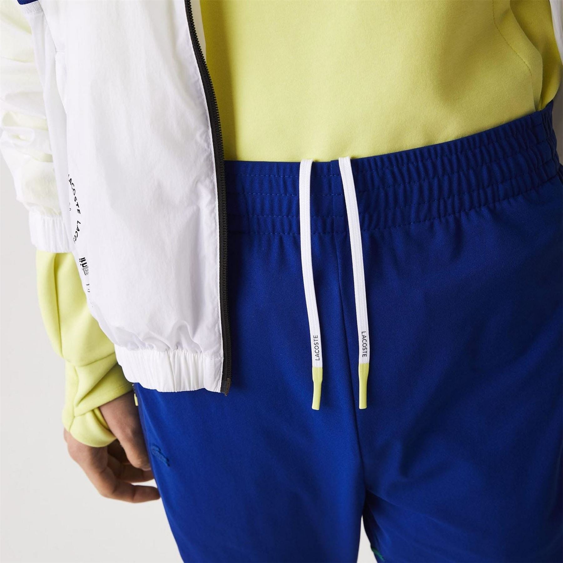 Lacoste Zip Pockets Tapered Tracksuit Bottoms