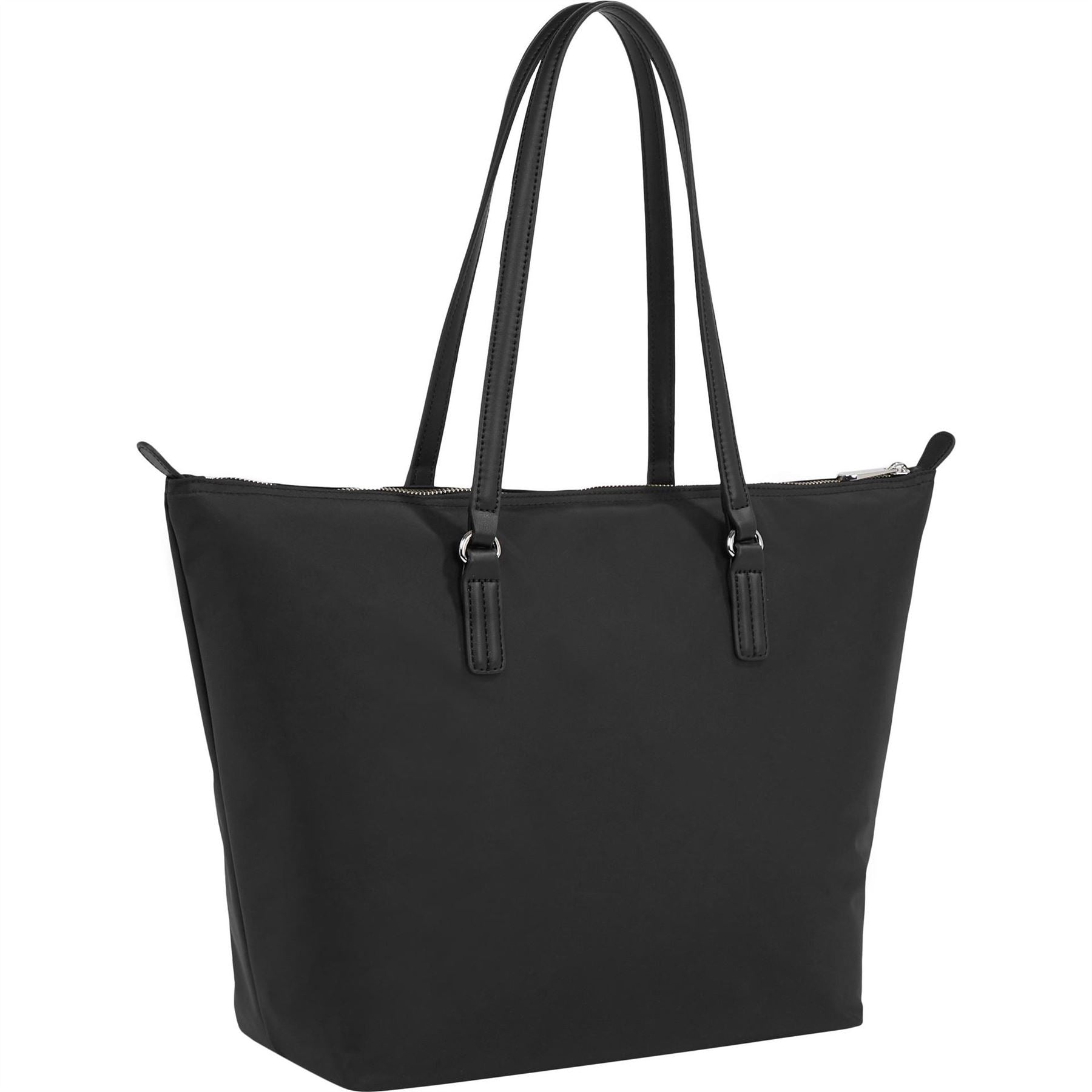 Tommy Hilfiger Monogram Plaque Tote Bag