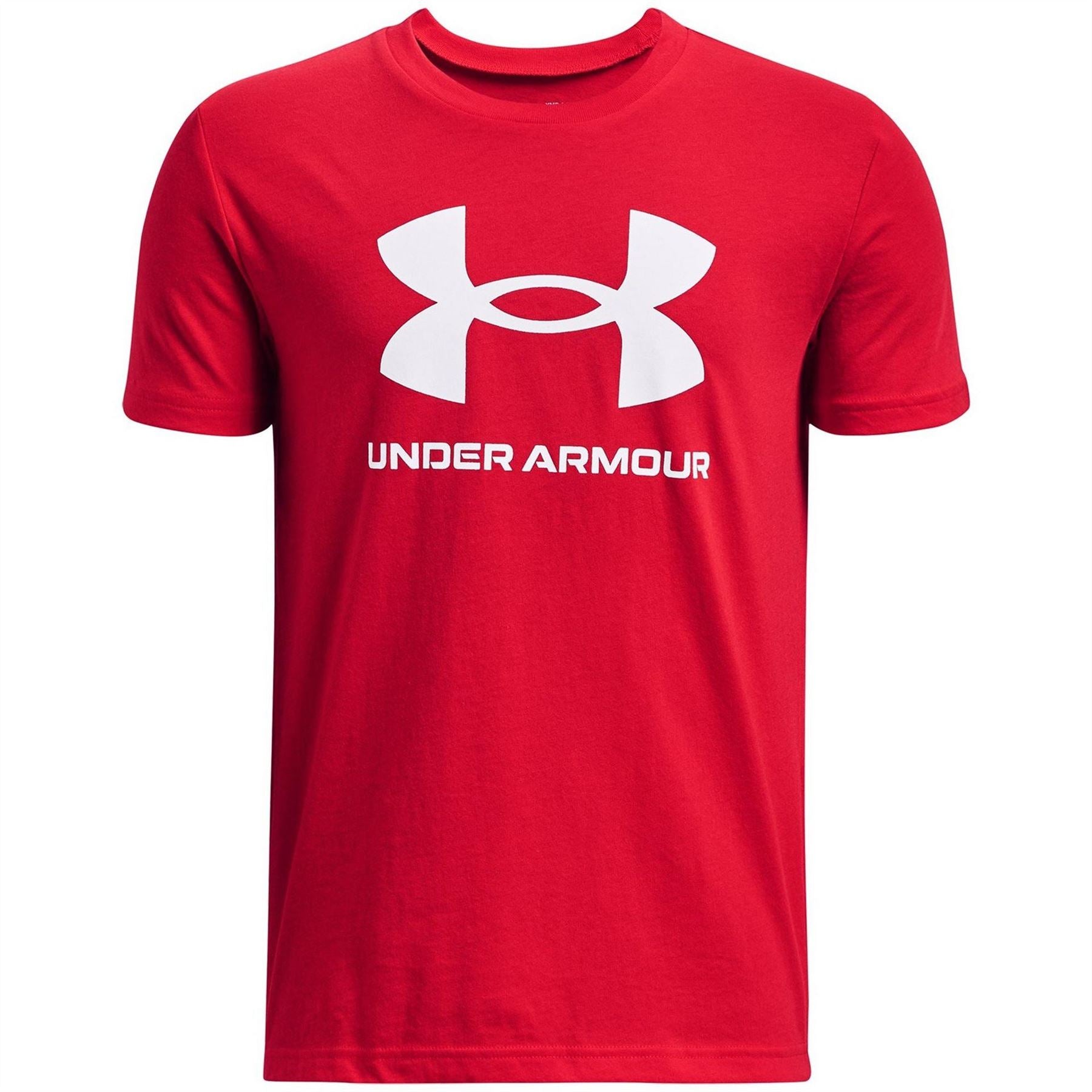 Under Armour Armour Ua Sportstyle Logo Ss T-Shirt Boys