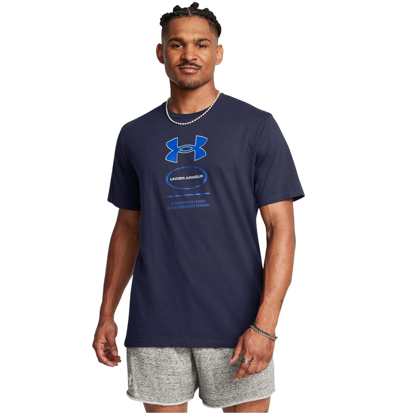 Under Armour Crew Neck Regular Fit Short Sleeve T-Shirt