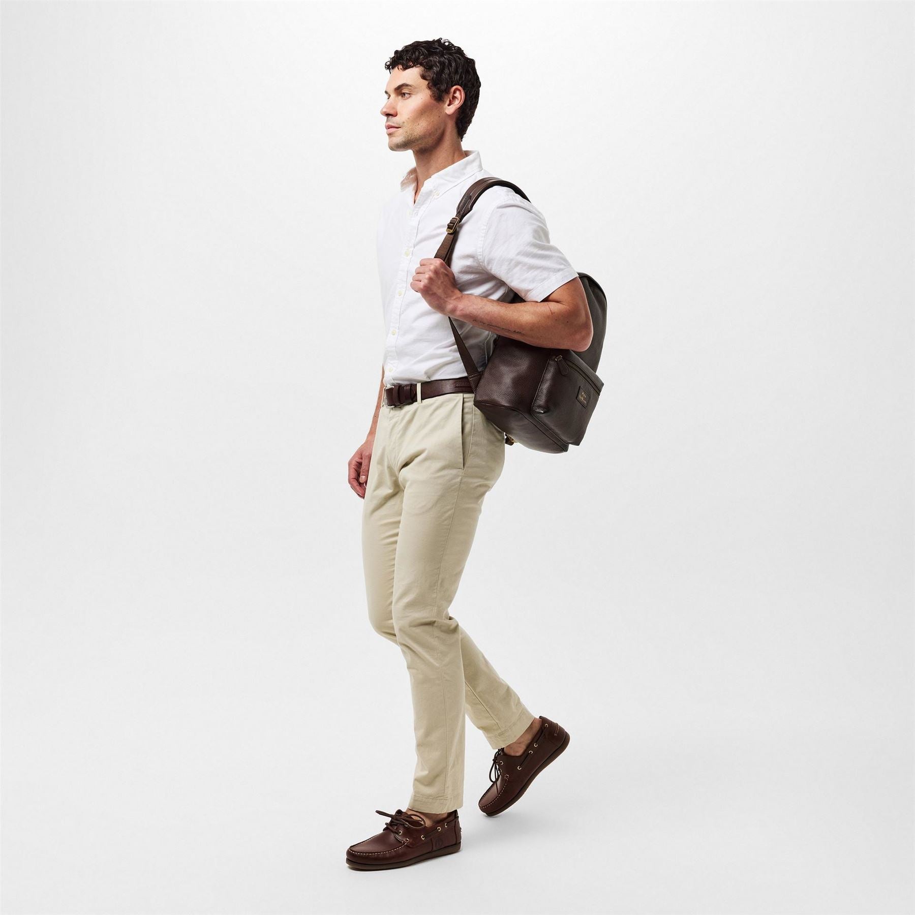 Polo Ralph Lauren Oval Shape Rucksack with Logo Patch