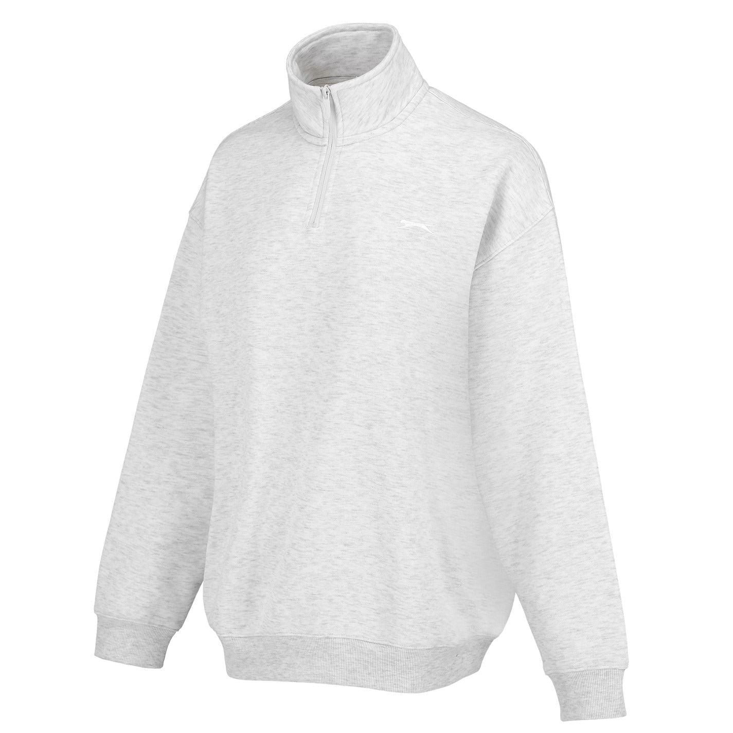 Slazenger Womens Neck Quarter Zip Sweatshirt