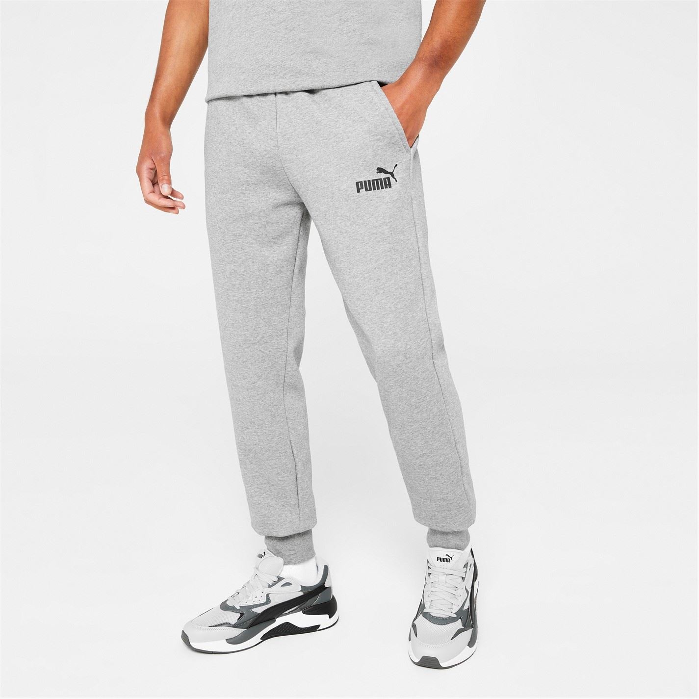 Puma Mens Tapered Fleece Pants