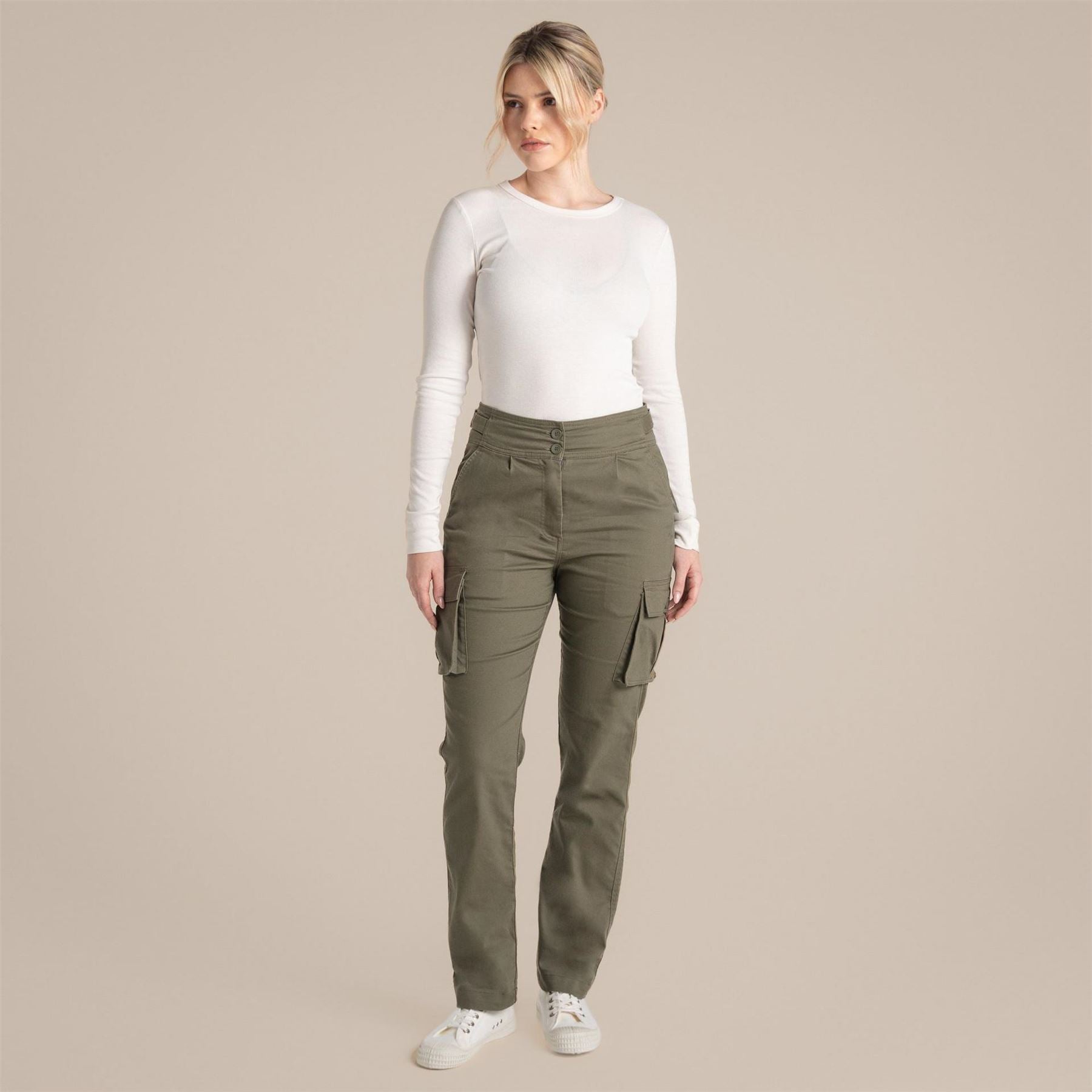 Craghoppers Araby Solid Patterned Combat Cargo Pants