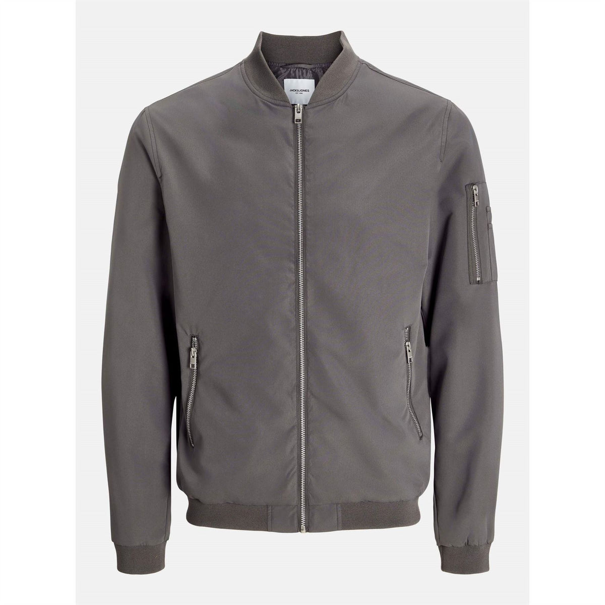 Jack and Jones Rush Plus Size Long Sleeve Bomber Jacket