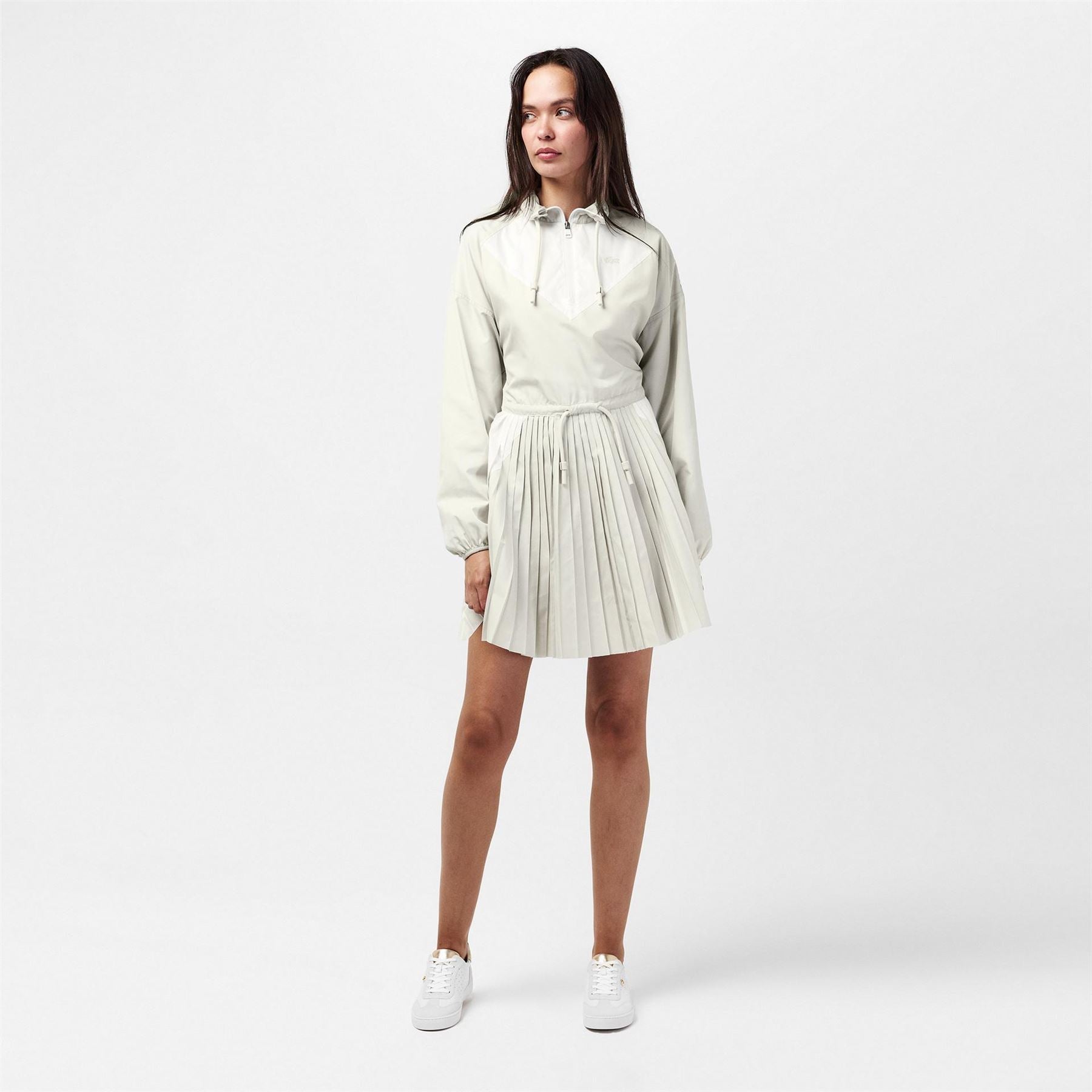 Lacoste Long Sleeve Zip Neck Robe