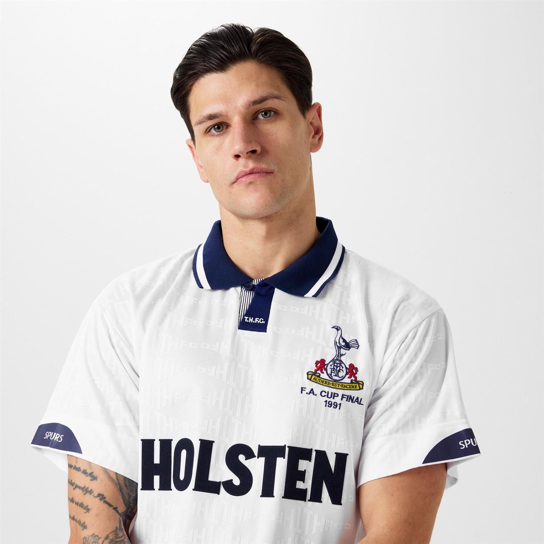 Score Draw Draw Tottenham Hotspur Home Shirt 1991 92