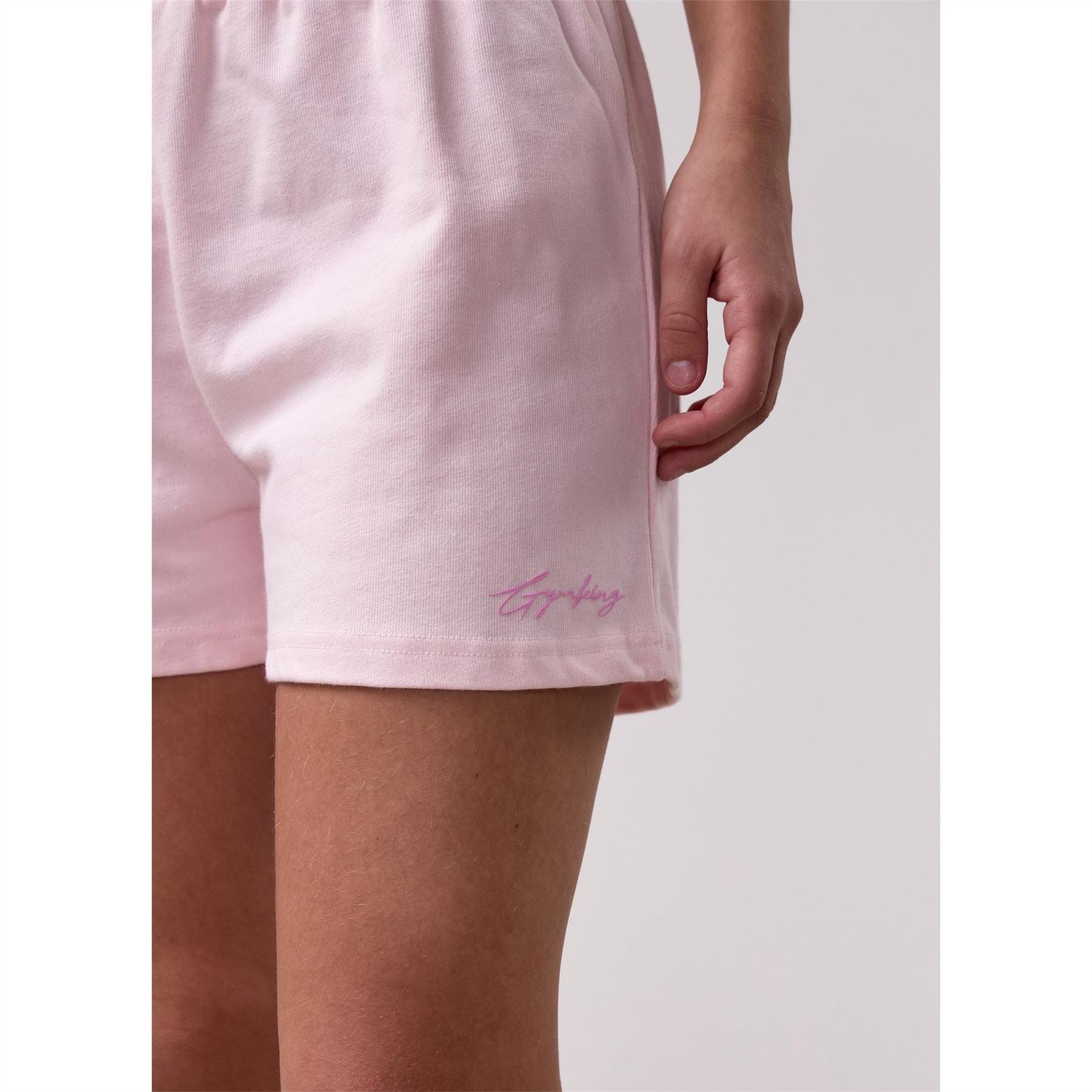 Gym King Script Lettering Bermuda Shorts