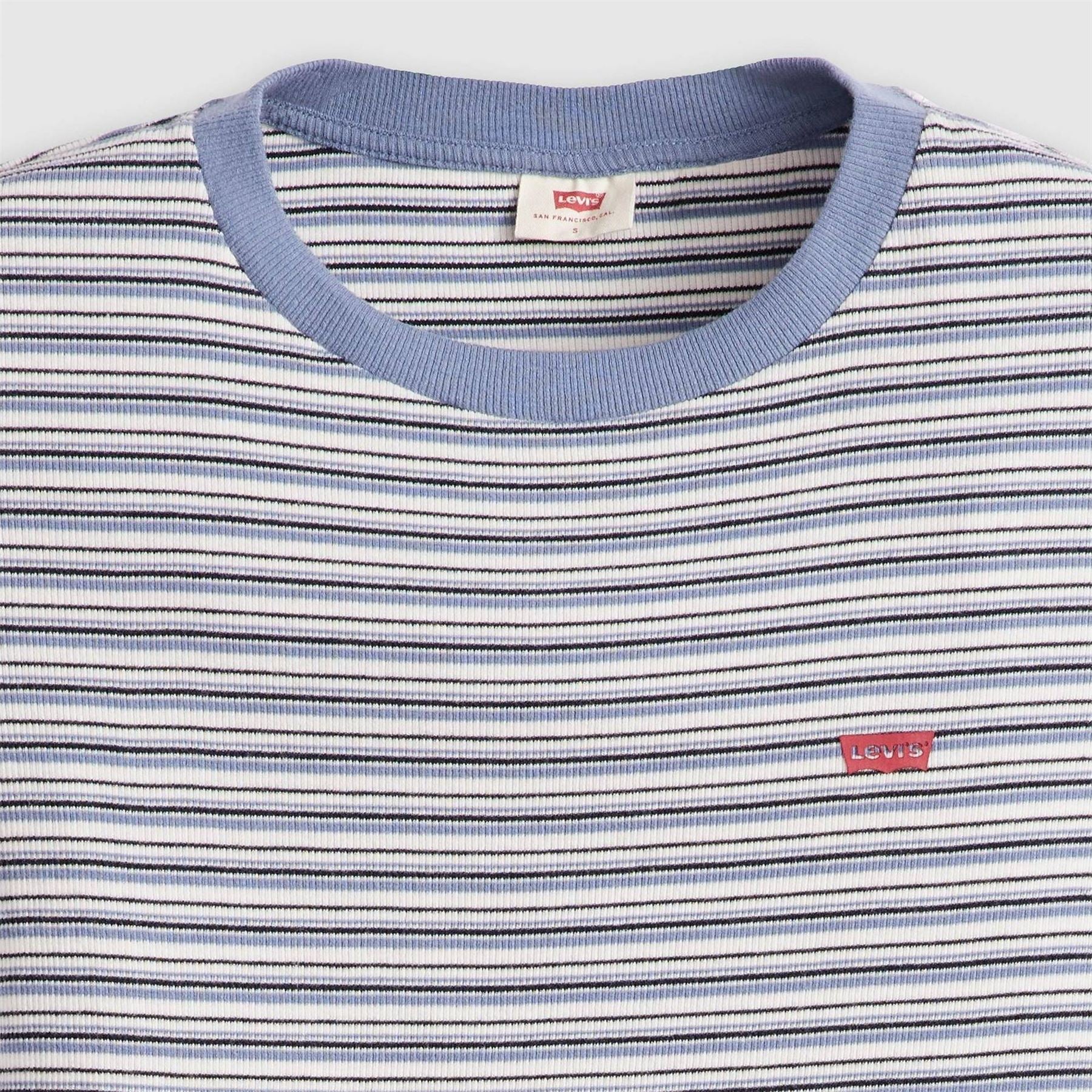 Levis Essential Sporty Cropped Slim Fit Crew Neck T-Shirt