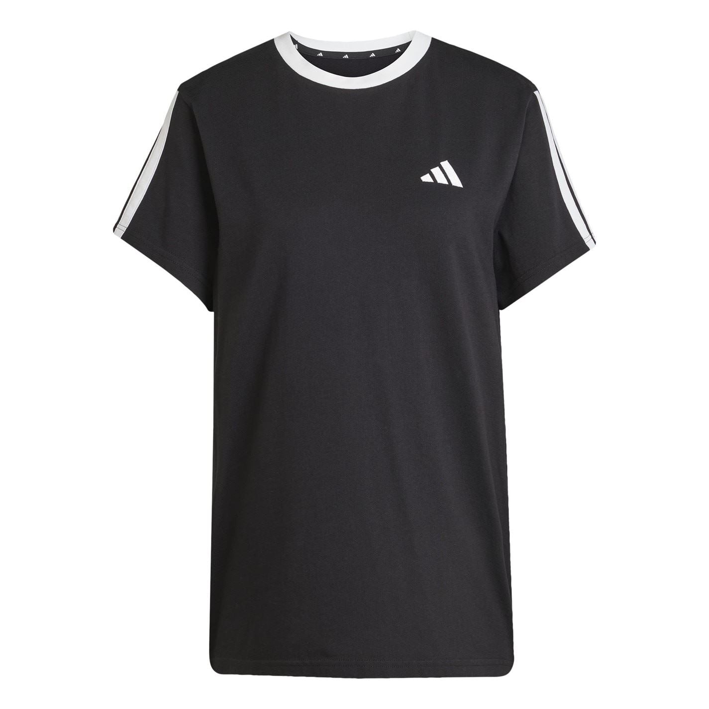 adidas Womens Essentials 3 Stripe T-Shirt