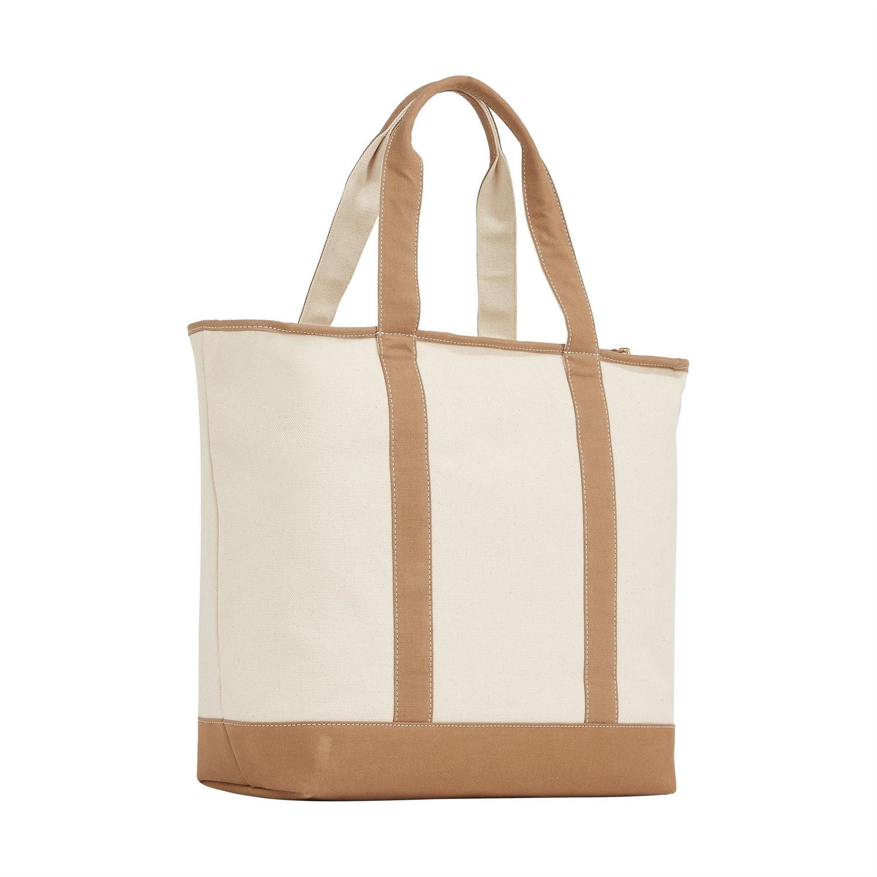 Tommy Hilfiger Summer Canvasas Color Block Tote with Logo