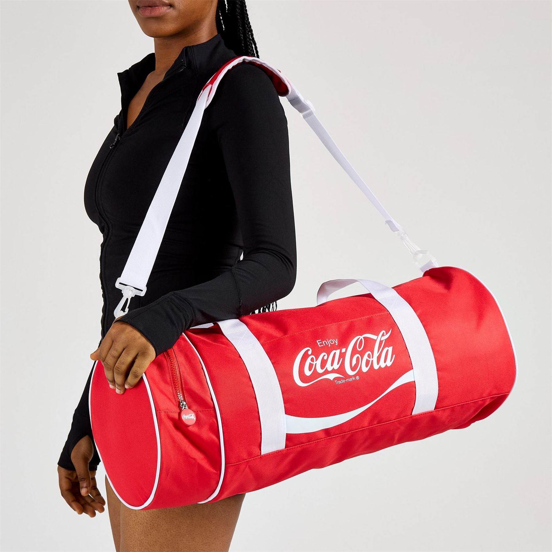Coca Cola Officially Licensed Barrel Bag Unisex