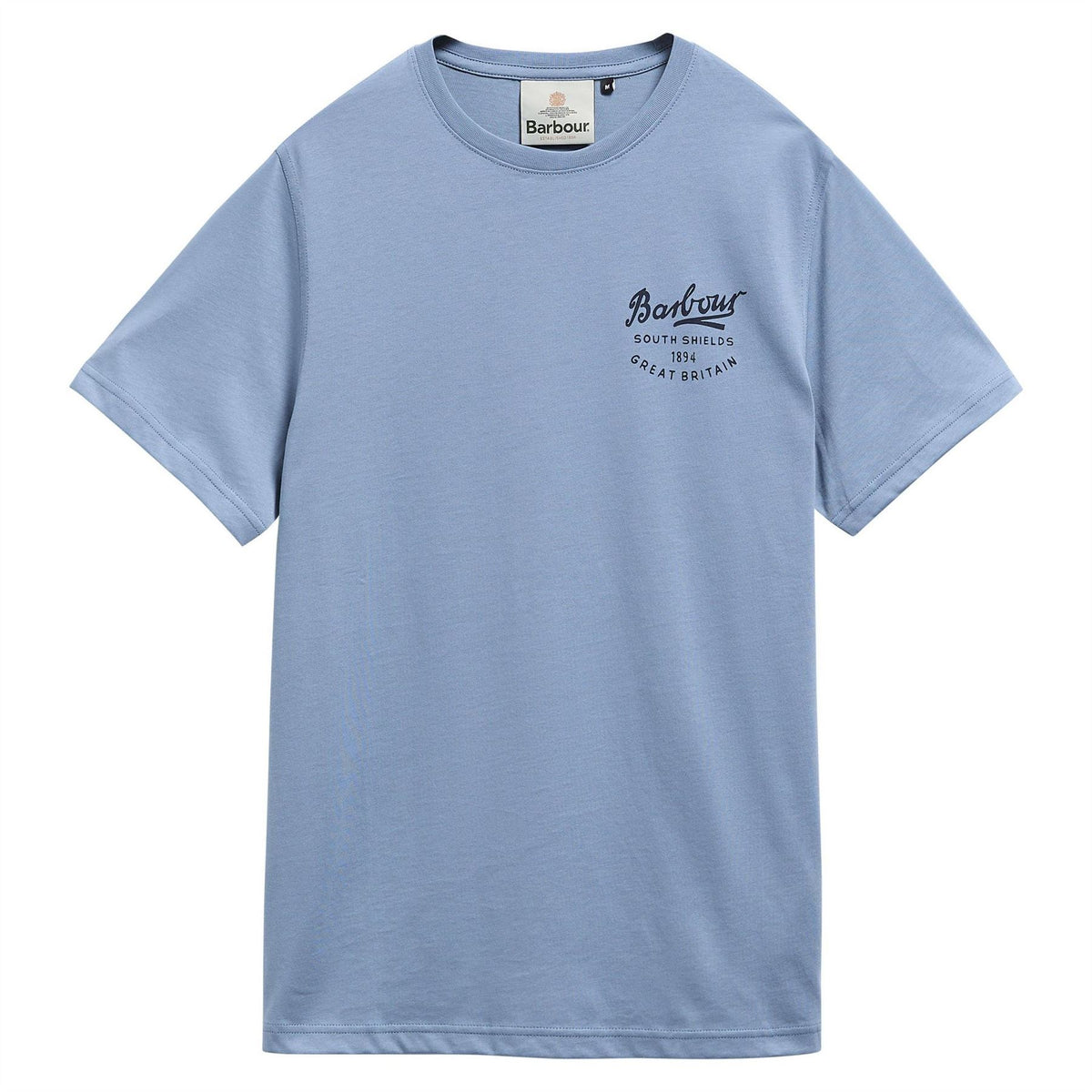 Barbour Script Graphic Cotton Short Sleeve Crew Neck T-Shirt