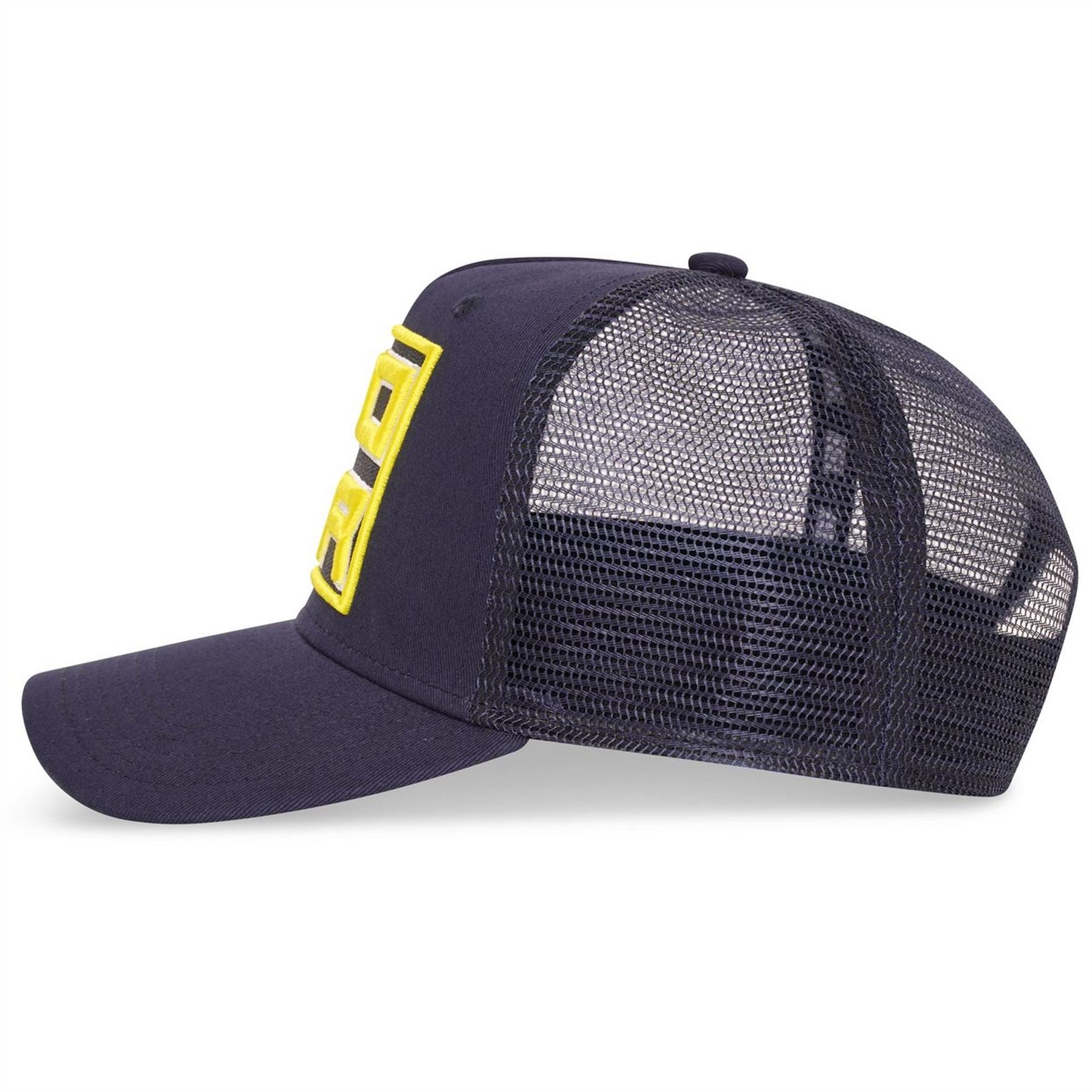 Societe Noir Coord Lettering Trucker Cap