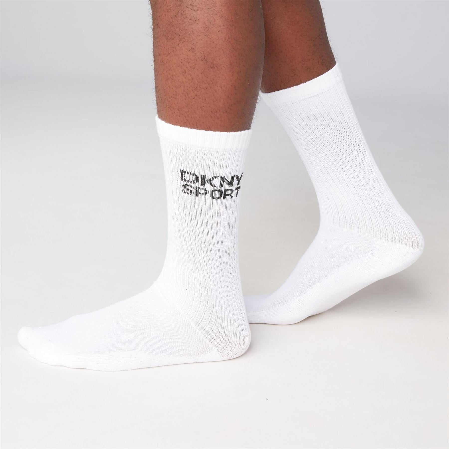 DKNY Mens 5 Pack Sport Socks Radde