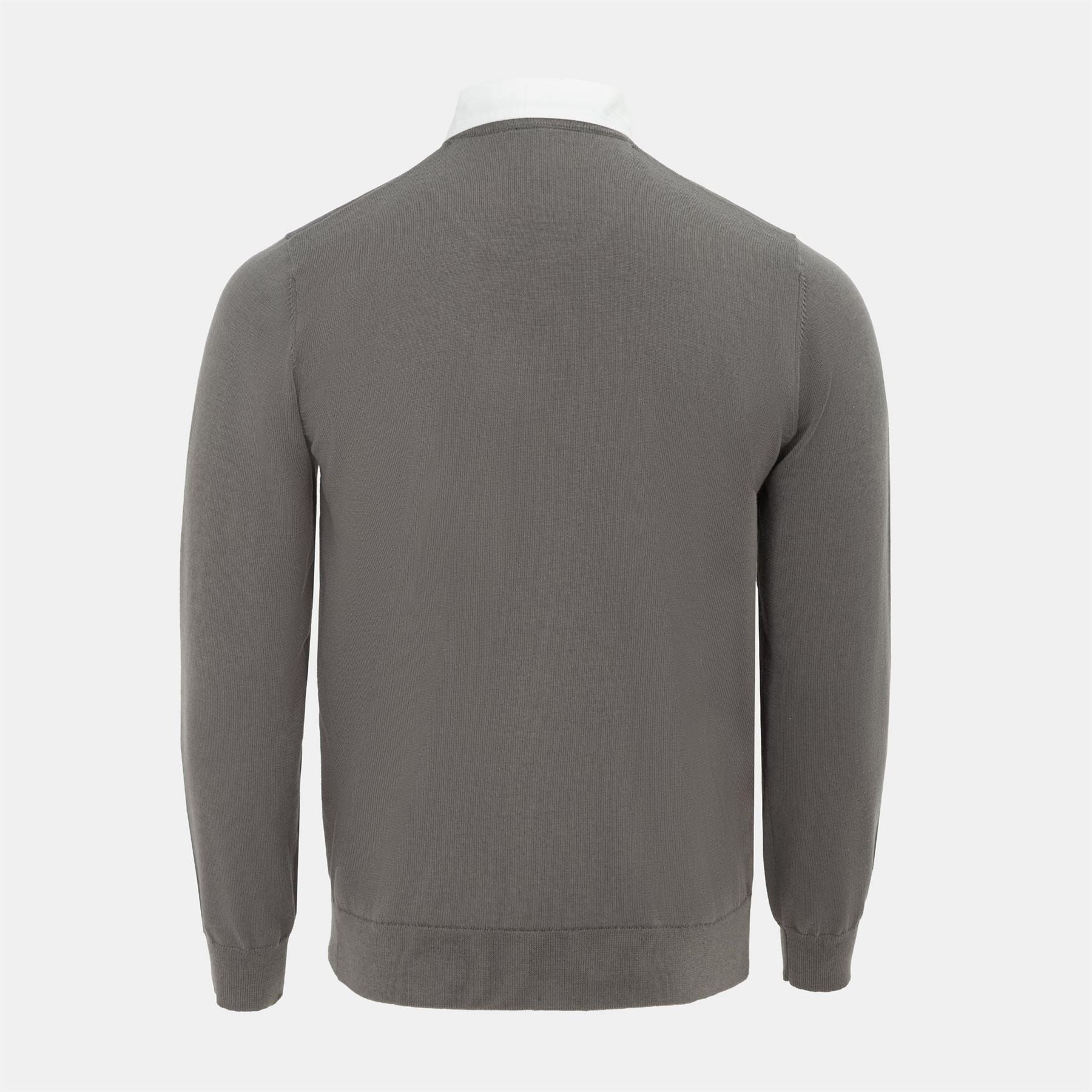 Giorgio Mens Mock V Neck Knitted Sweater