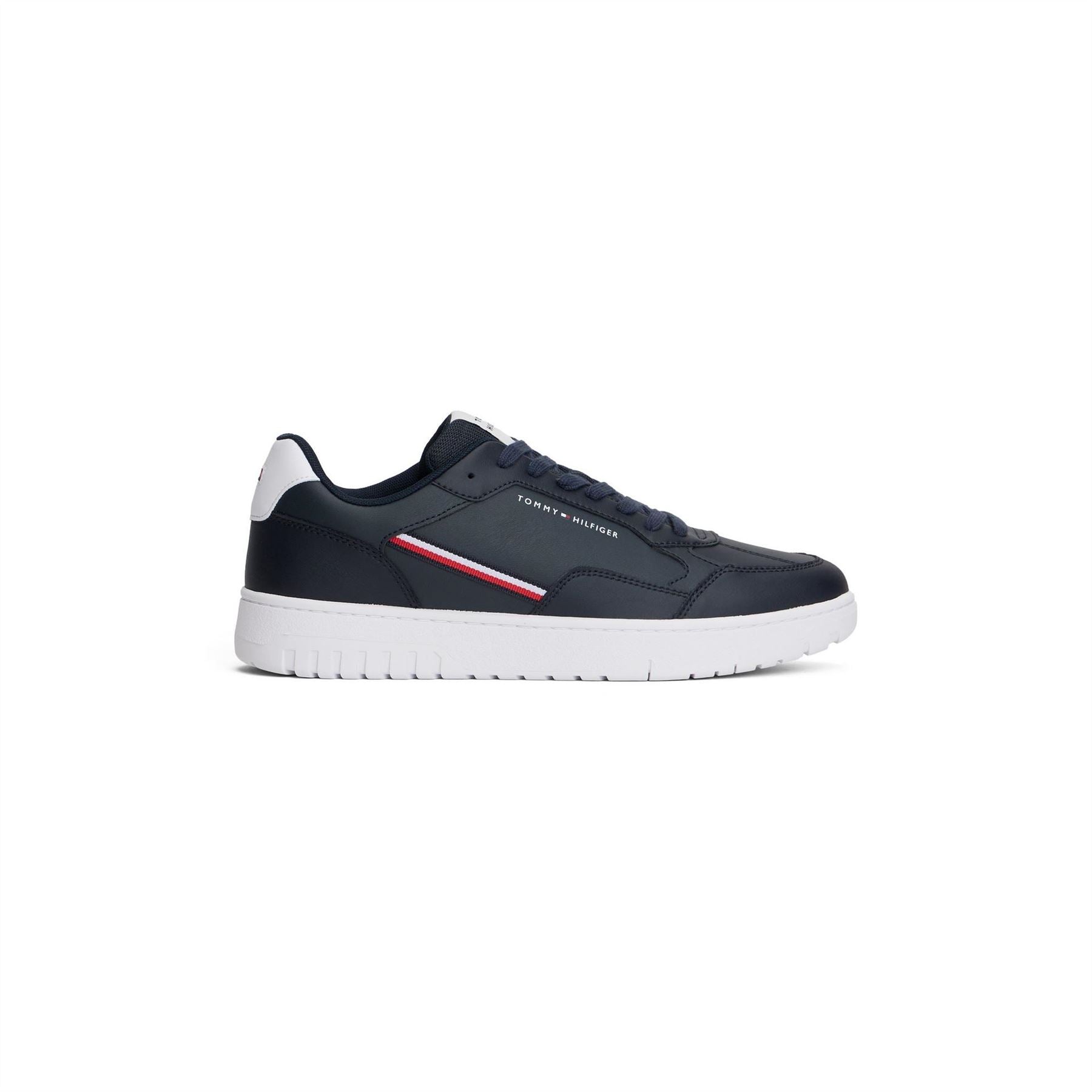 Tommy Hilfiger Basket Stripe Lace-Up Low Top Sneakers
