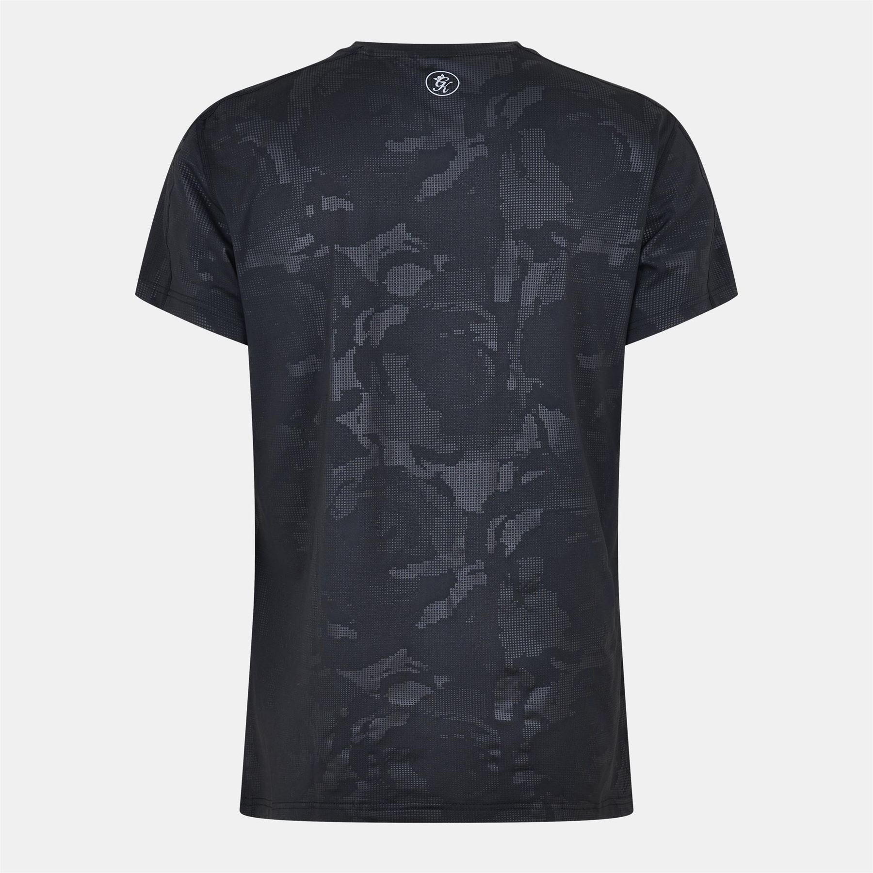 Gym King Gymki Debossed Camo Short Sleeve Performance Gym Top