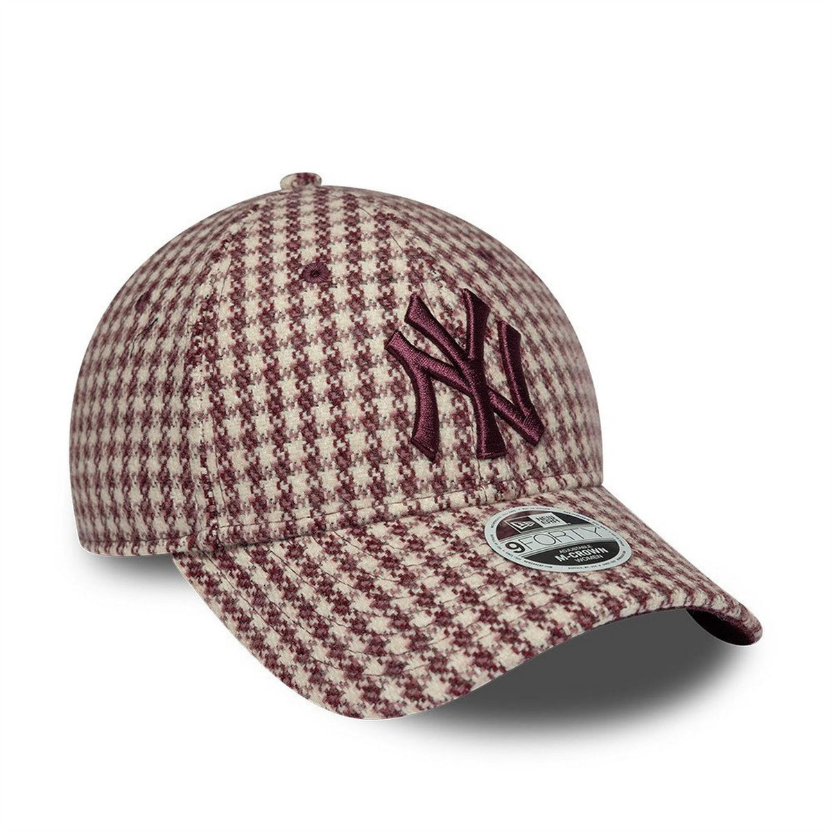 New Era Houndstooth 9forty M Crown Cap