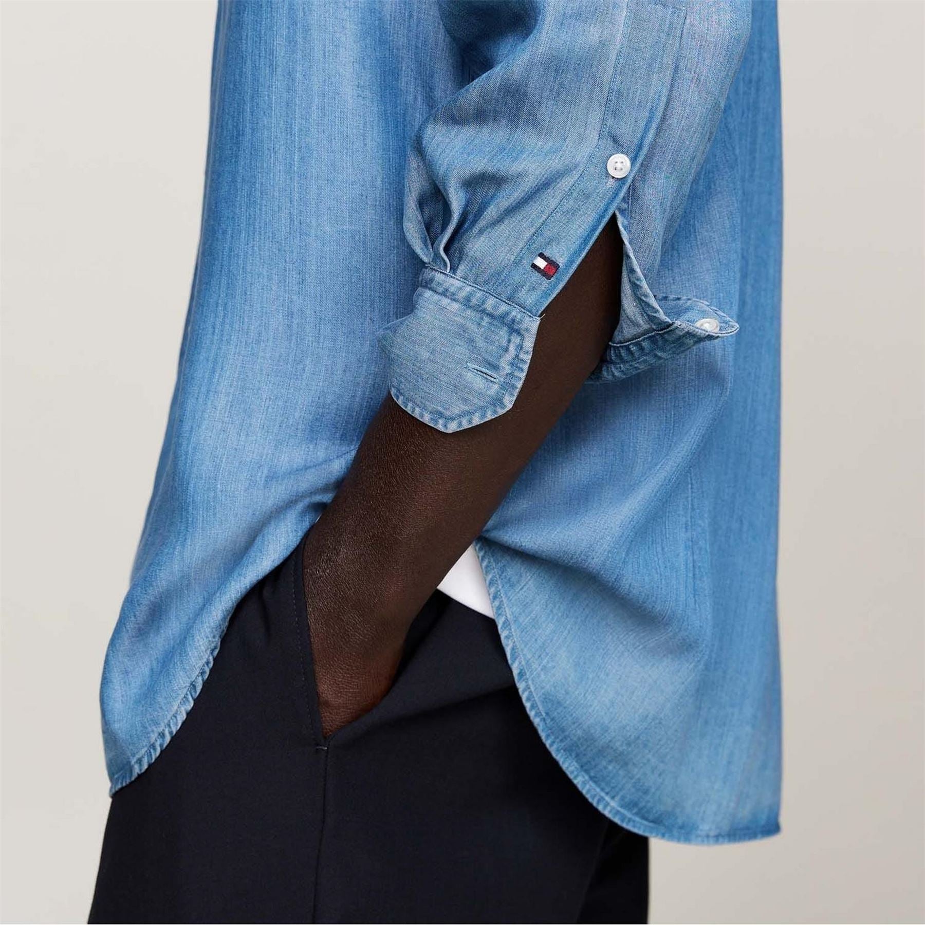 Tommy Hilfiger Casual Slim Fit Denim Shirt
