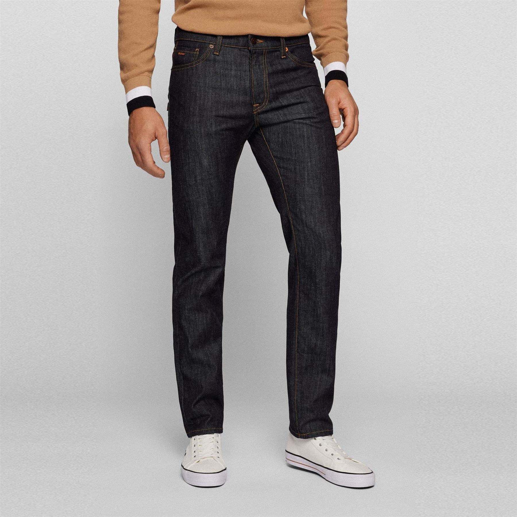 Boss Maine Regular Jeans, Classic Five Pocket Style