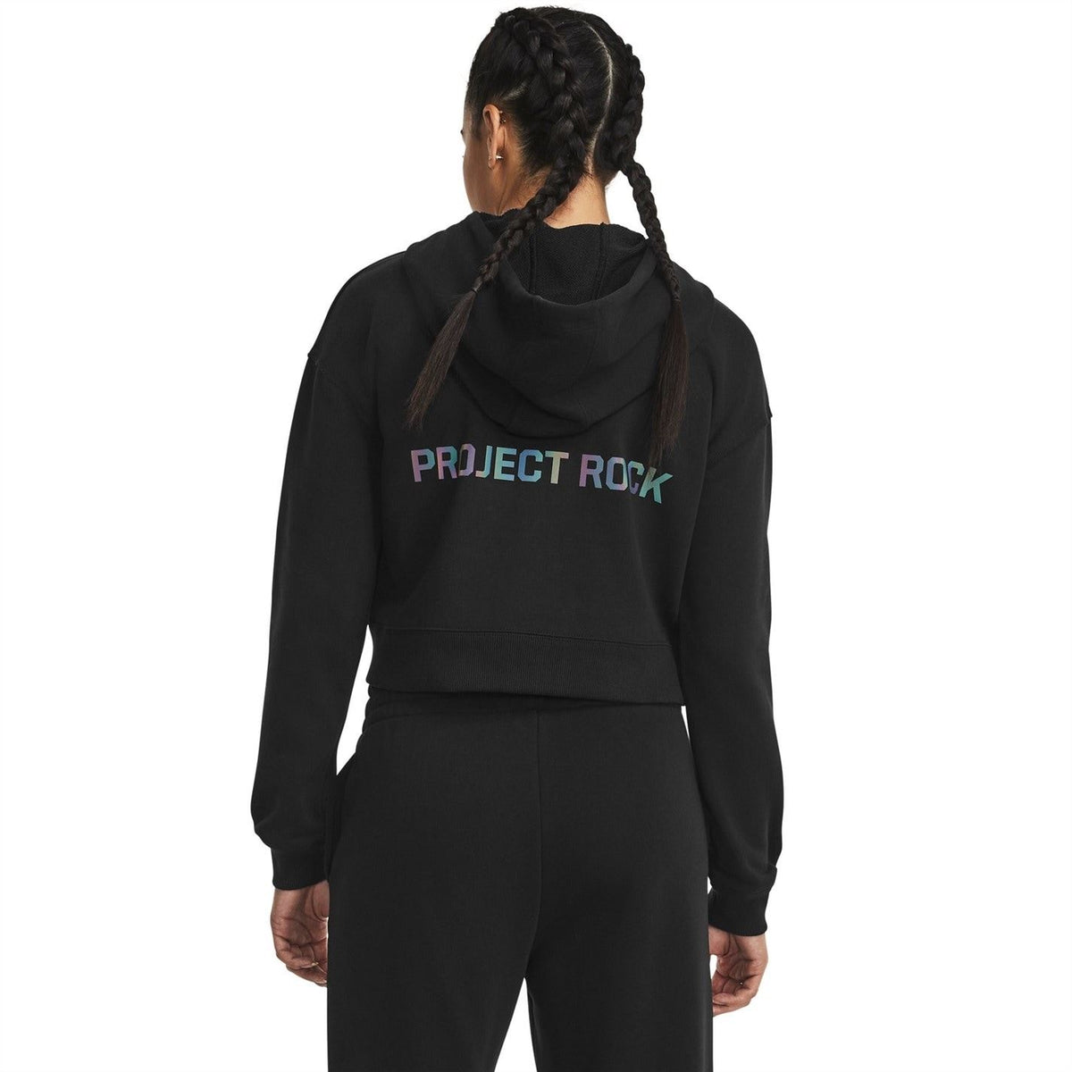 Under Armour Womens Armour Pjt Rck Hw Terry FulL-Zip Q4 Fleece