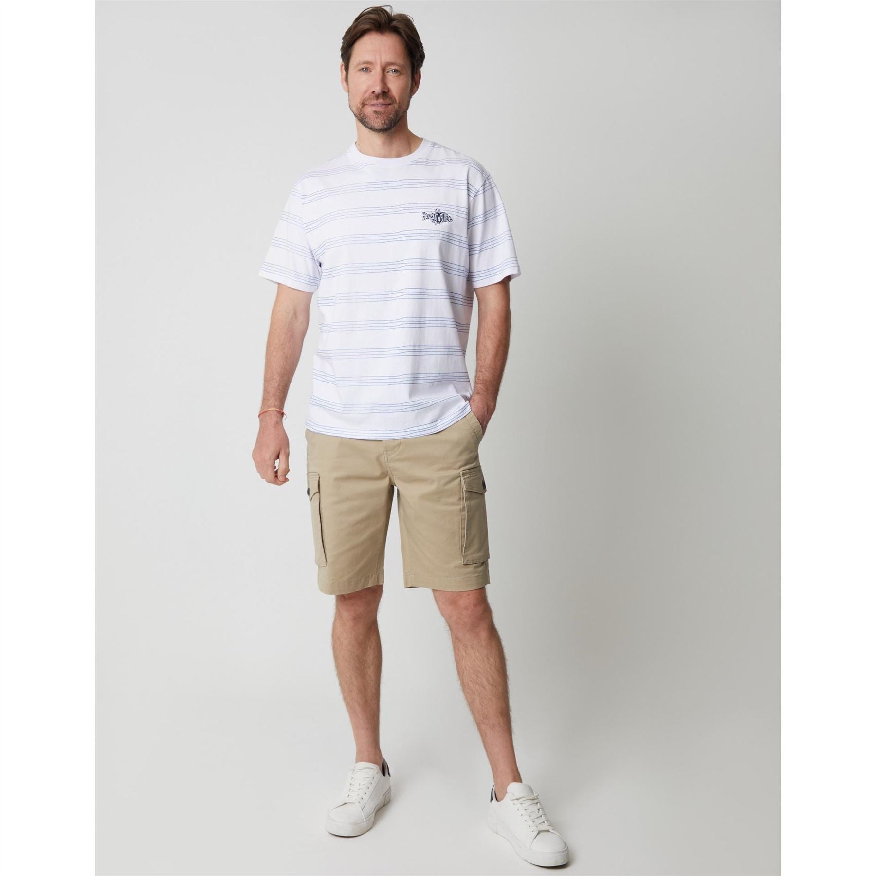 Saltwell Dunbarton Fish Graphic Regular Fit T-Shirt