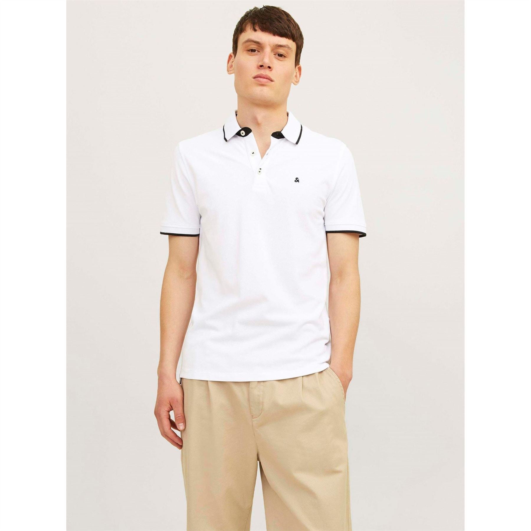 Jack and Jones Paulos Pack Short Sleeve Polo Shirt