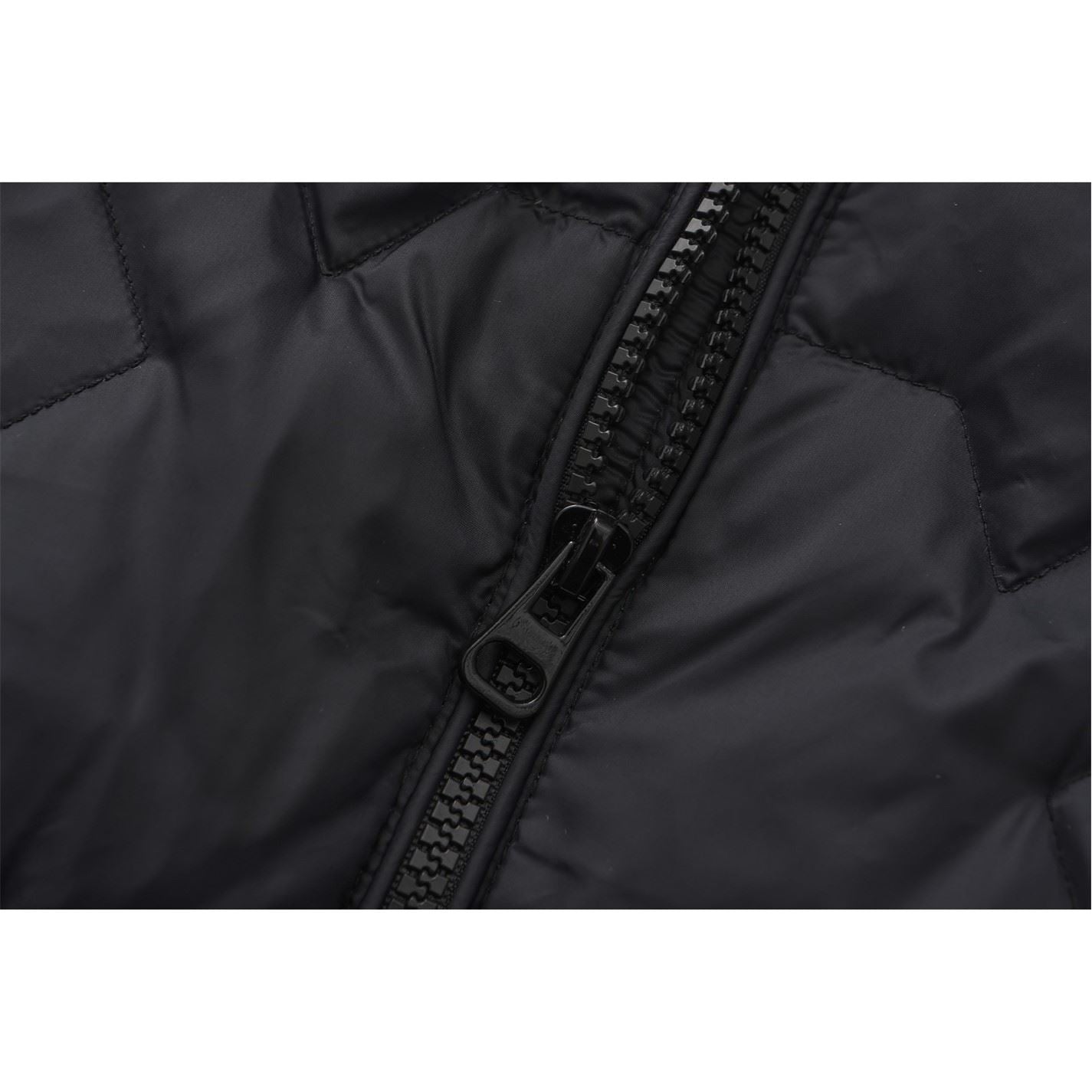 Firetrap Short Duck Down Funnel Neck Long Sleeve Down Jacket