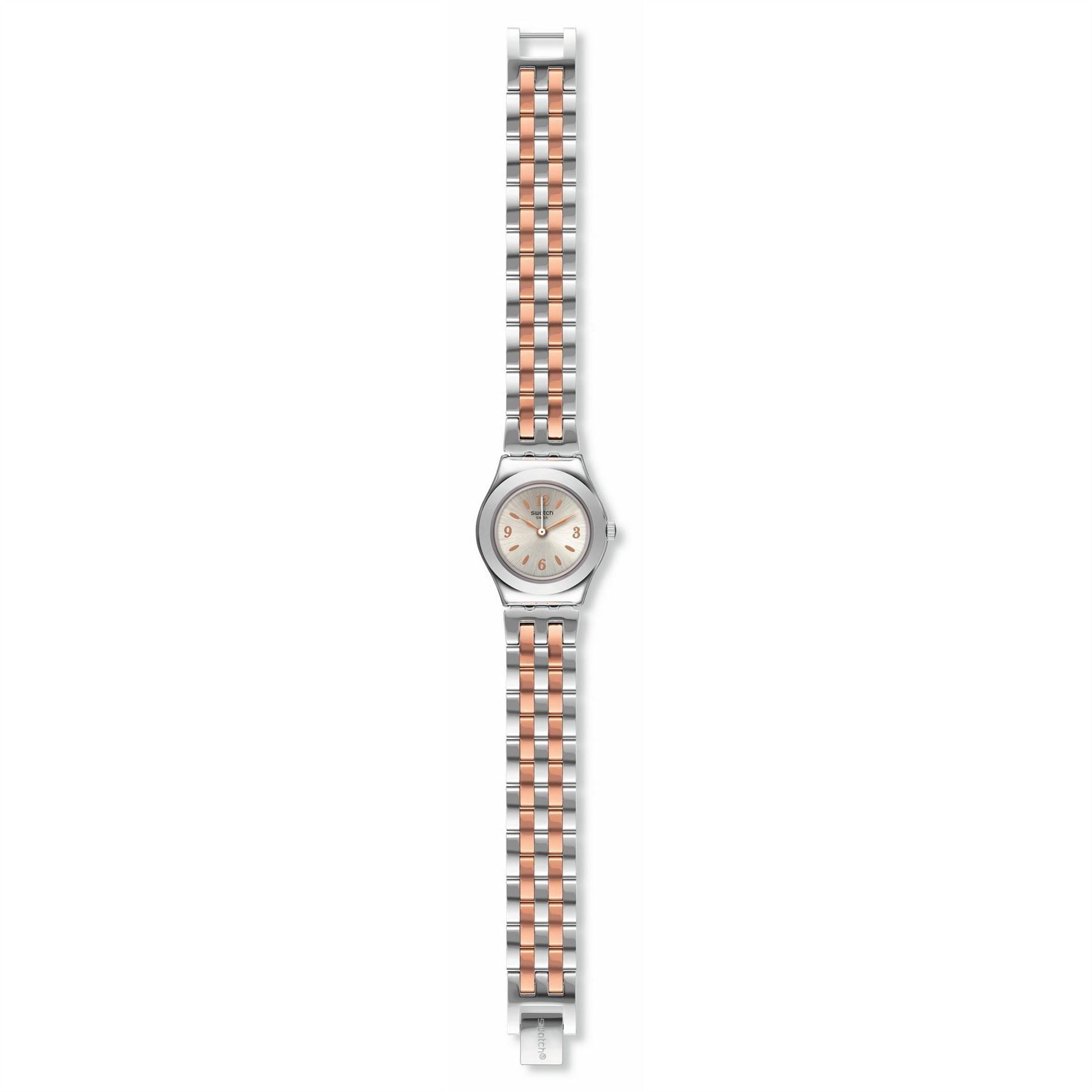 Swatch Irony Two Tone Steel Strap Dress Analogue Watch