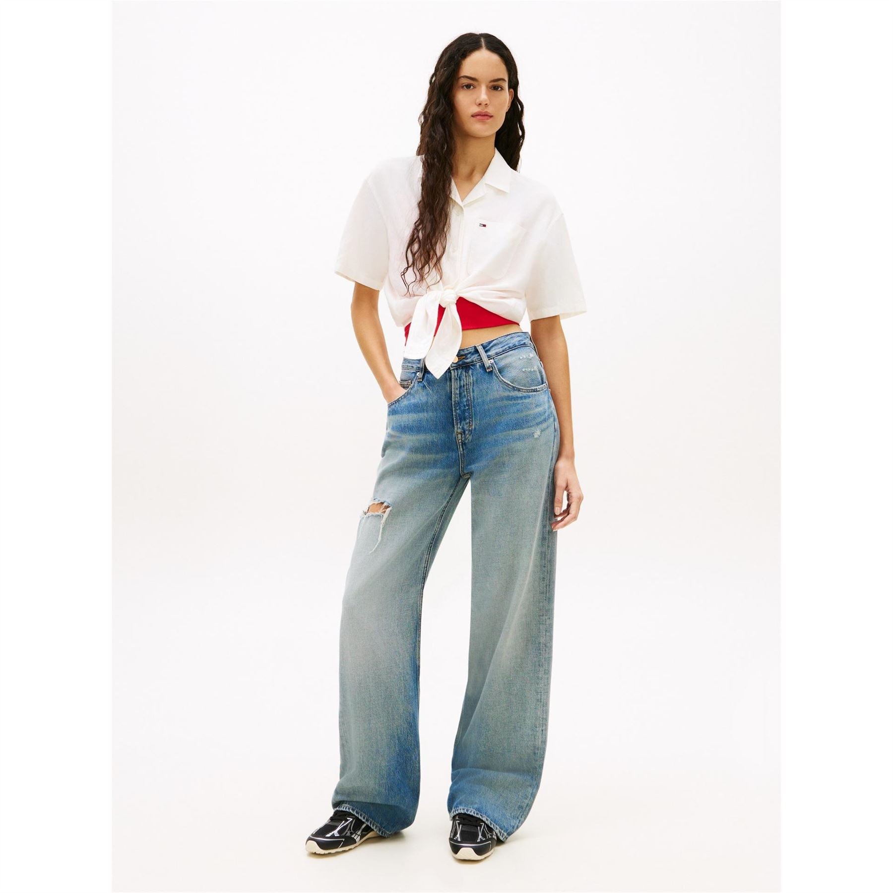 Tommy Jeans Short Sleeve Plain Shirt