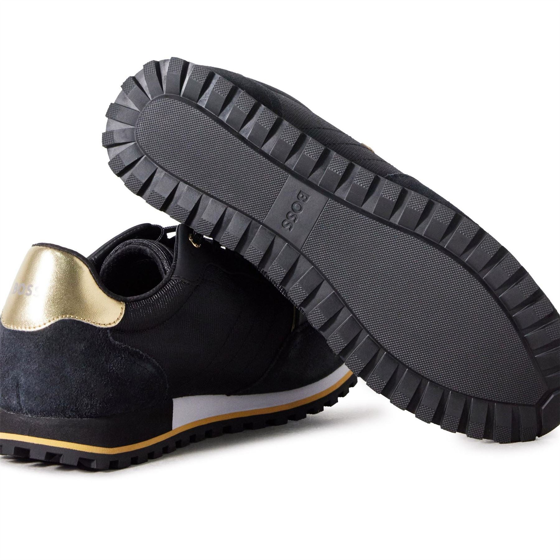 Boss Parkour Runners Textured Mesh Trainers
