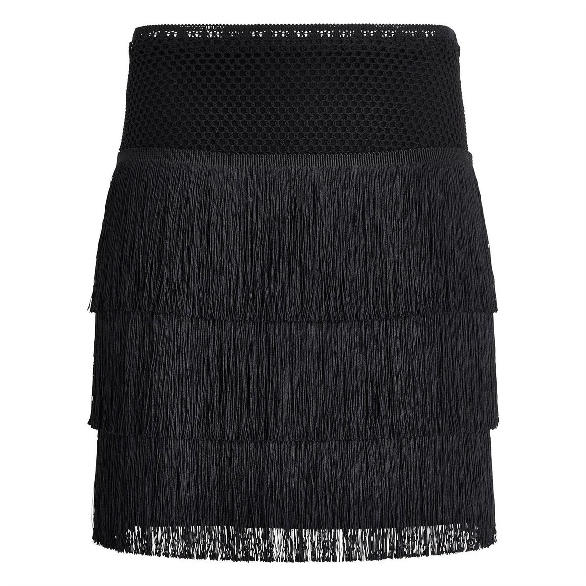 DKNY Fringe Skirt Ld63