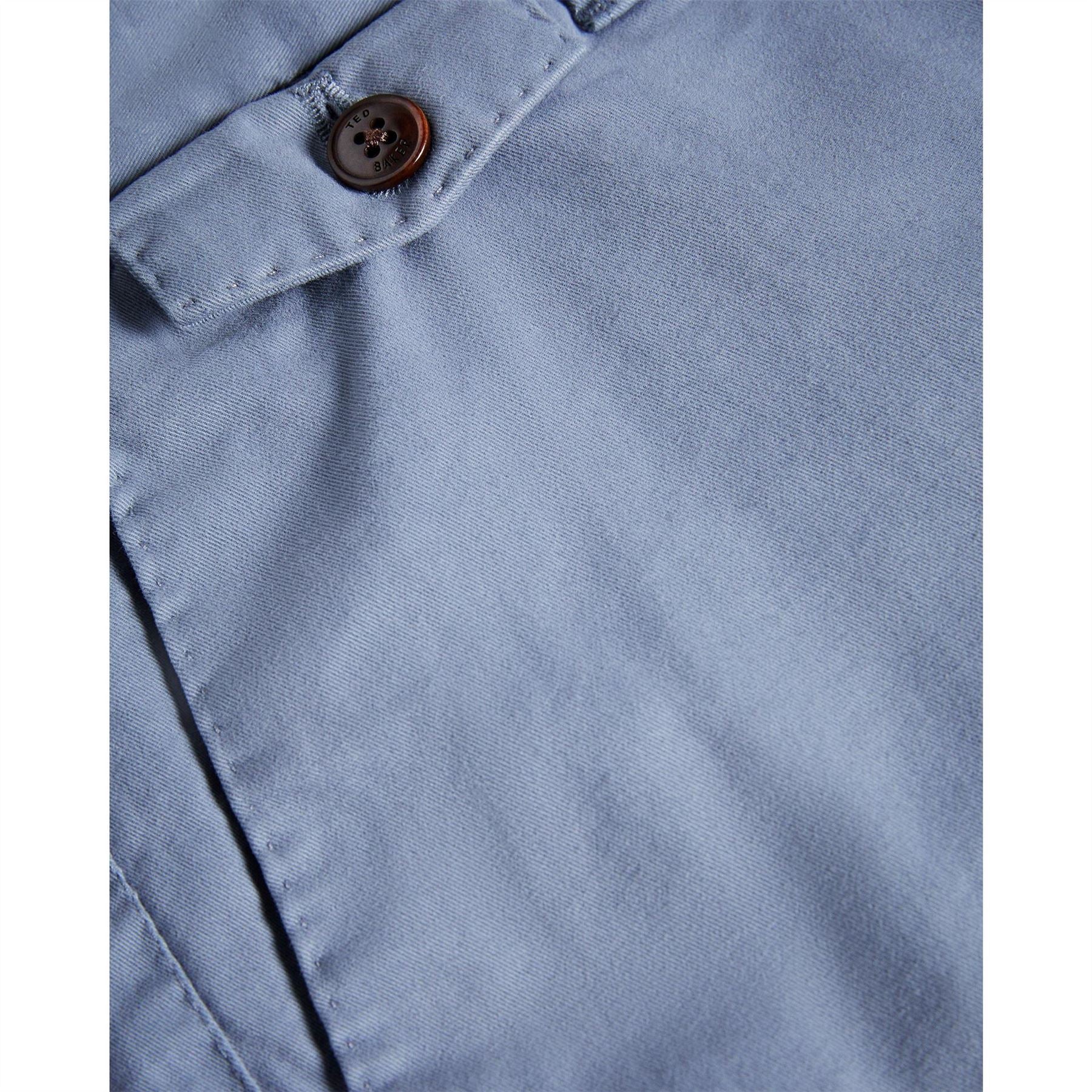 Ted Baker Solid Patterned Chino Shorts