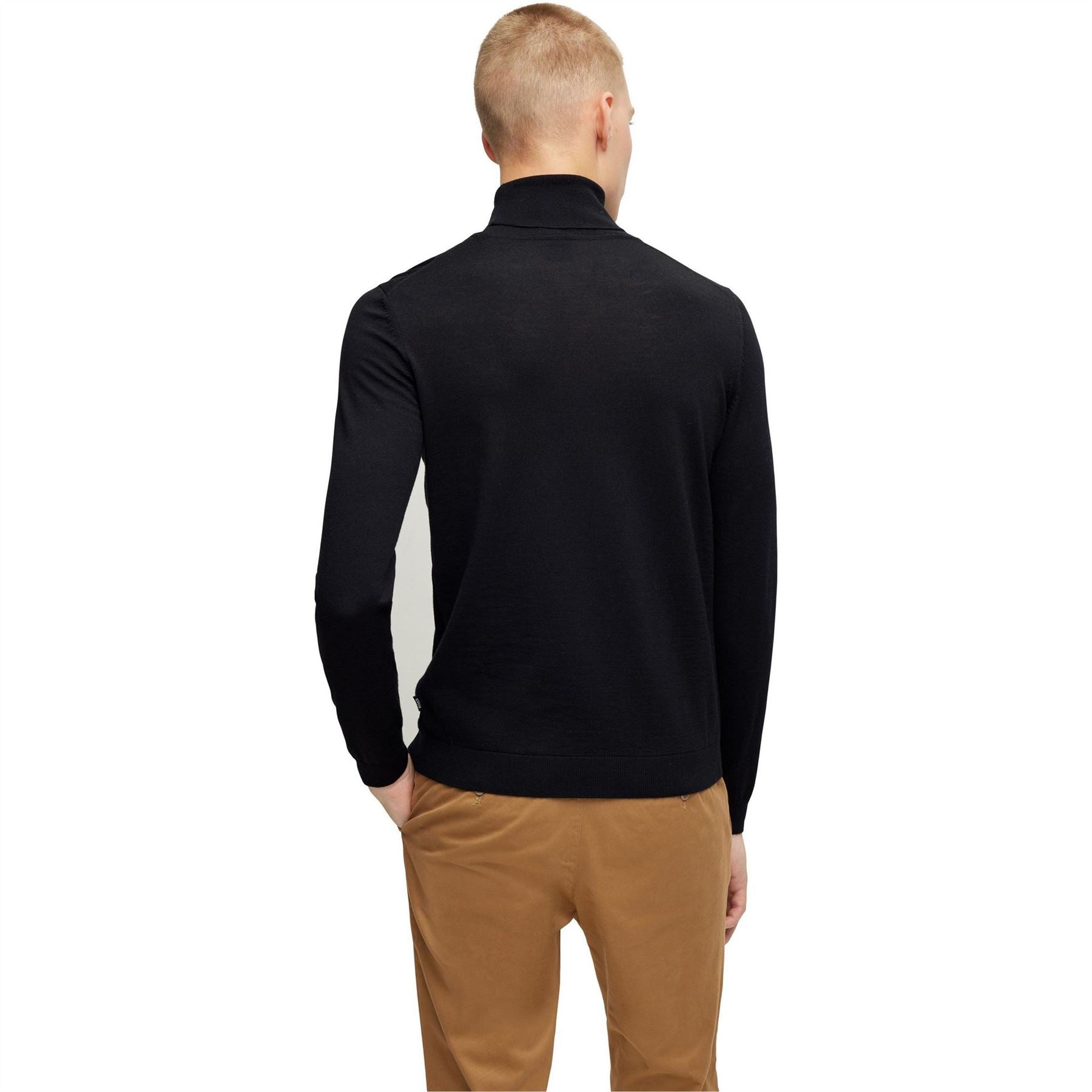 Boss Turtle Neck Long Sleeve Regular Fit Sweater
