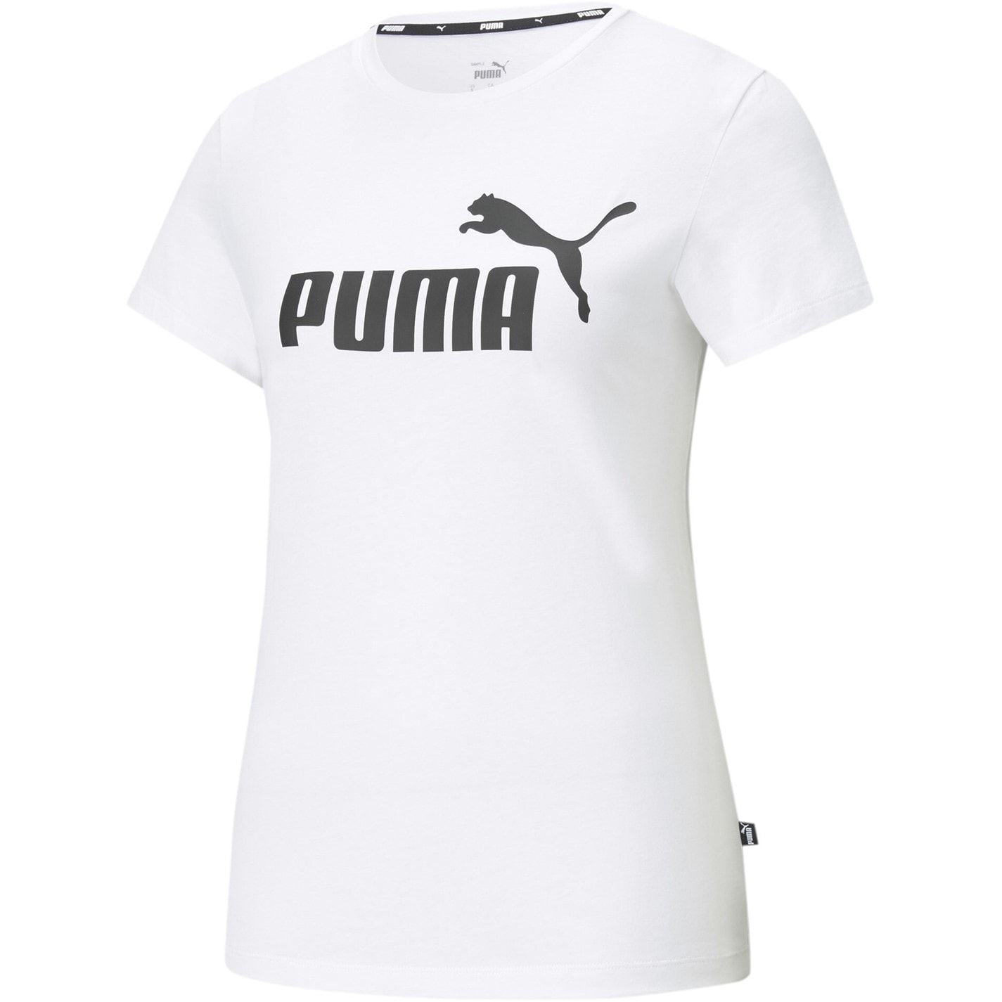 Puma Text Graphic Crew Neck Regular Fit T-Shirt