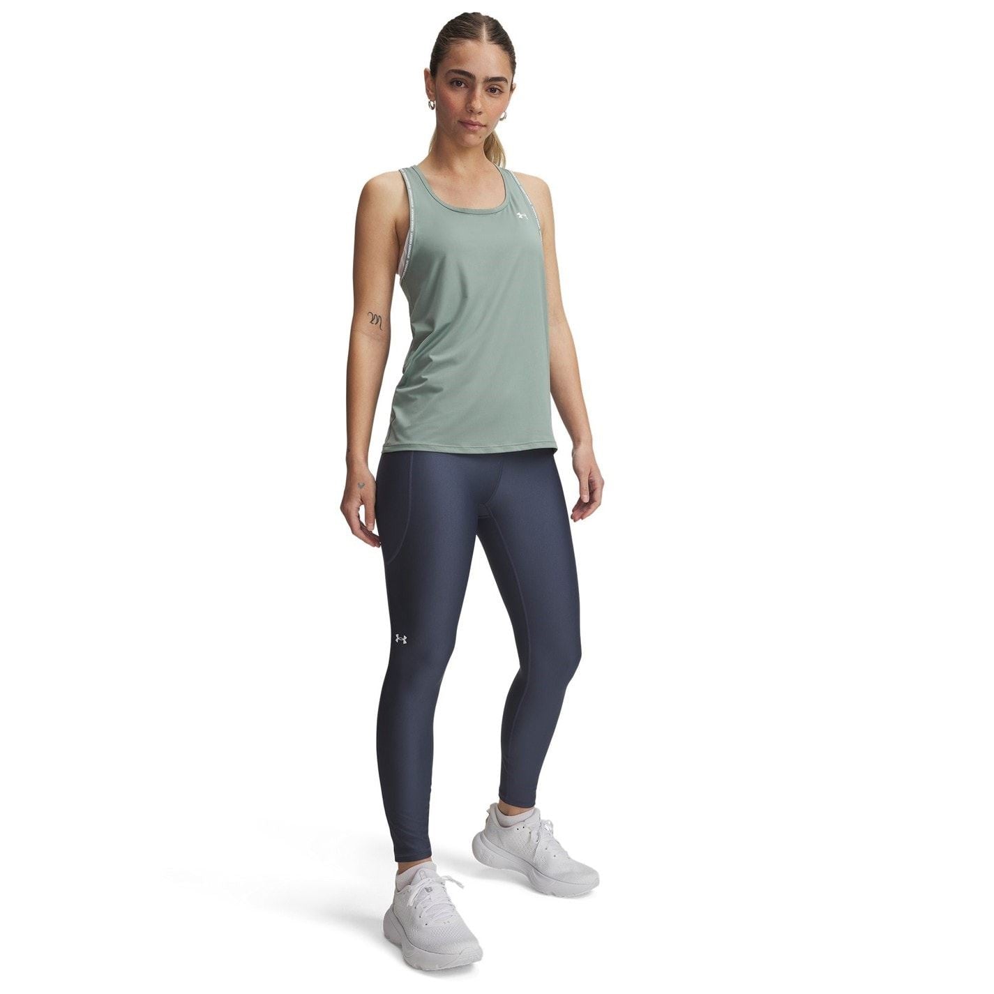 Under Armour Womens Armour Heatgear® No Slip Waistband Ankle Leggings