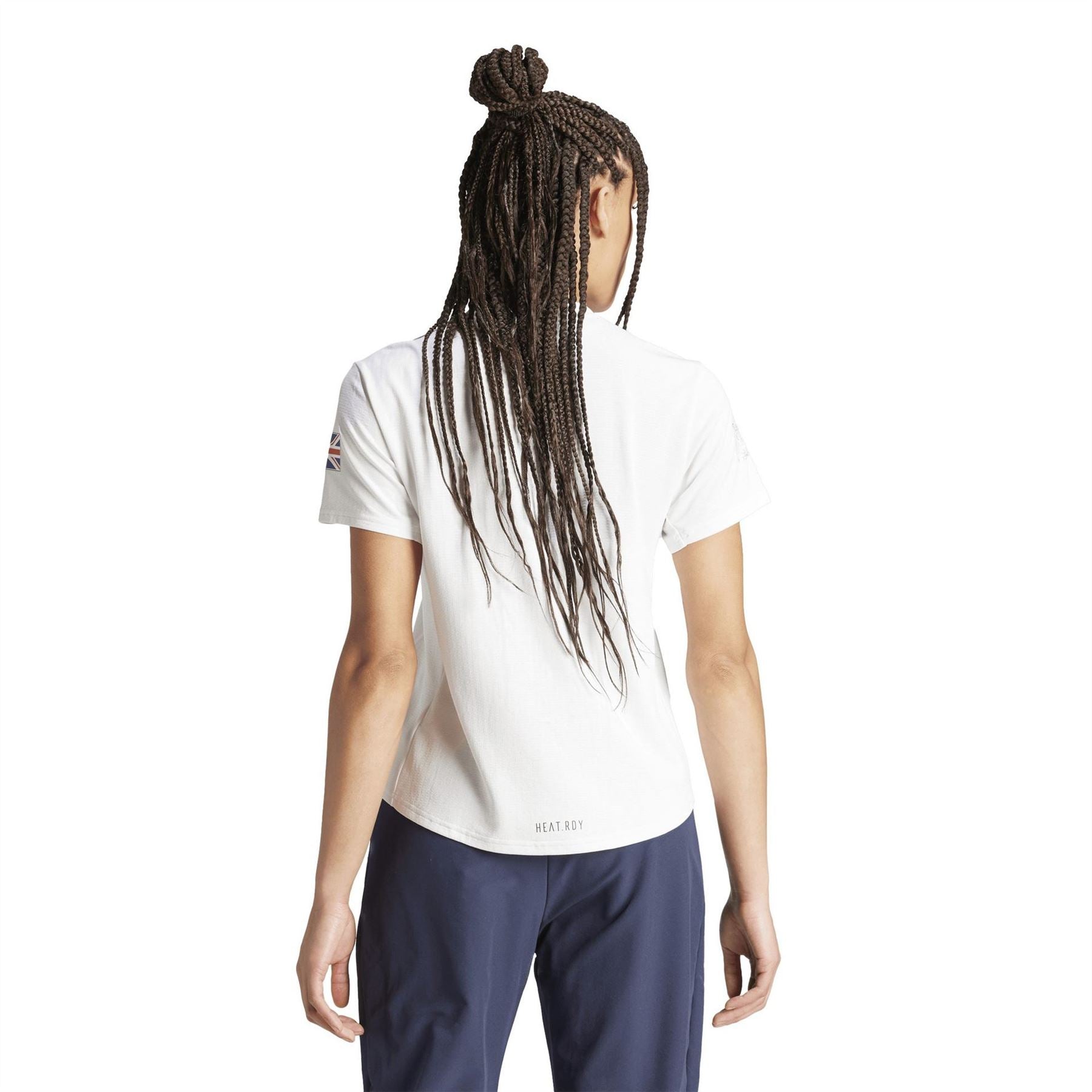adidas Team Gb Short Sleeve Performance Gym Top