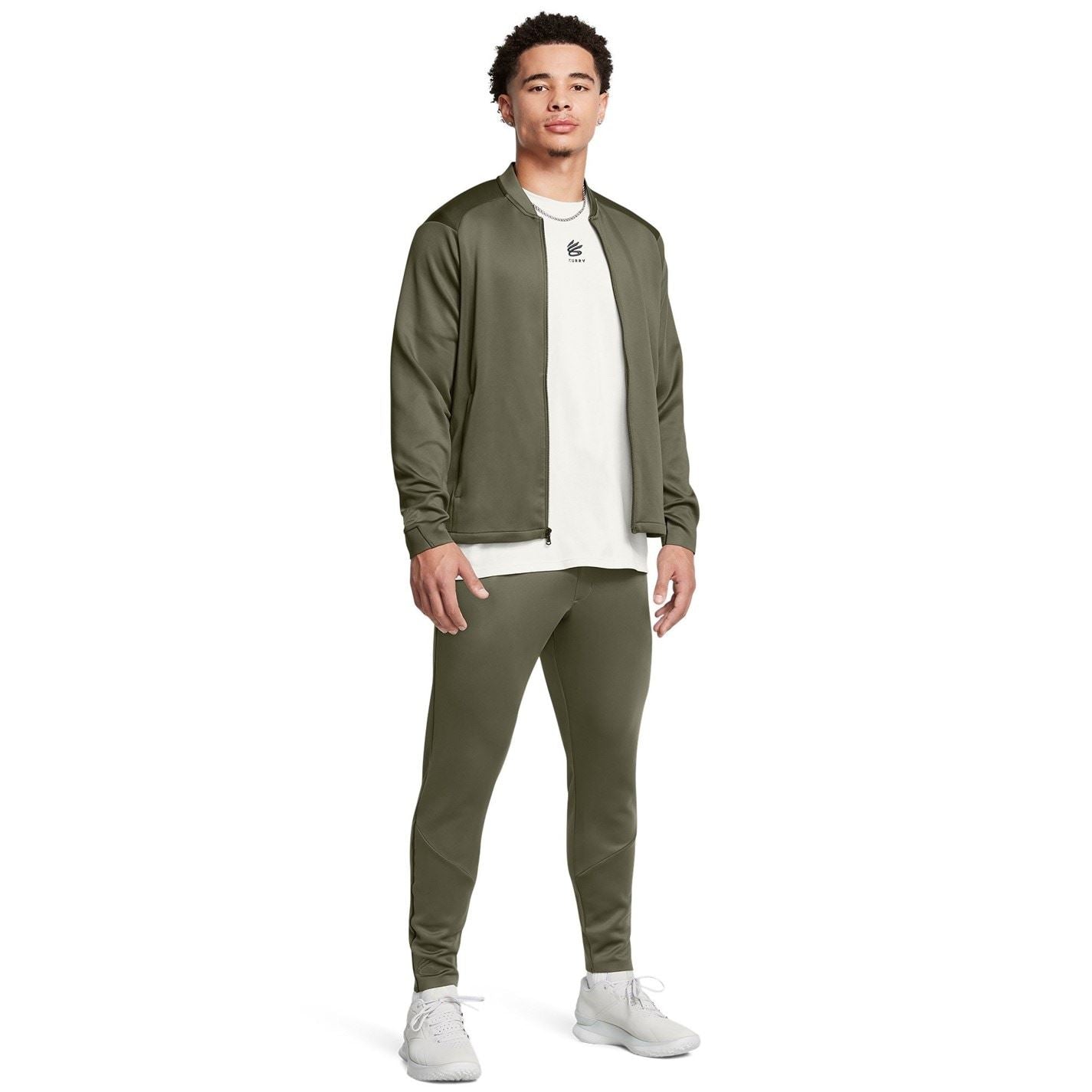 Under Armour Mens Curry Travel Tracksuit Bottoms