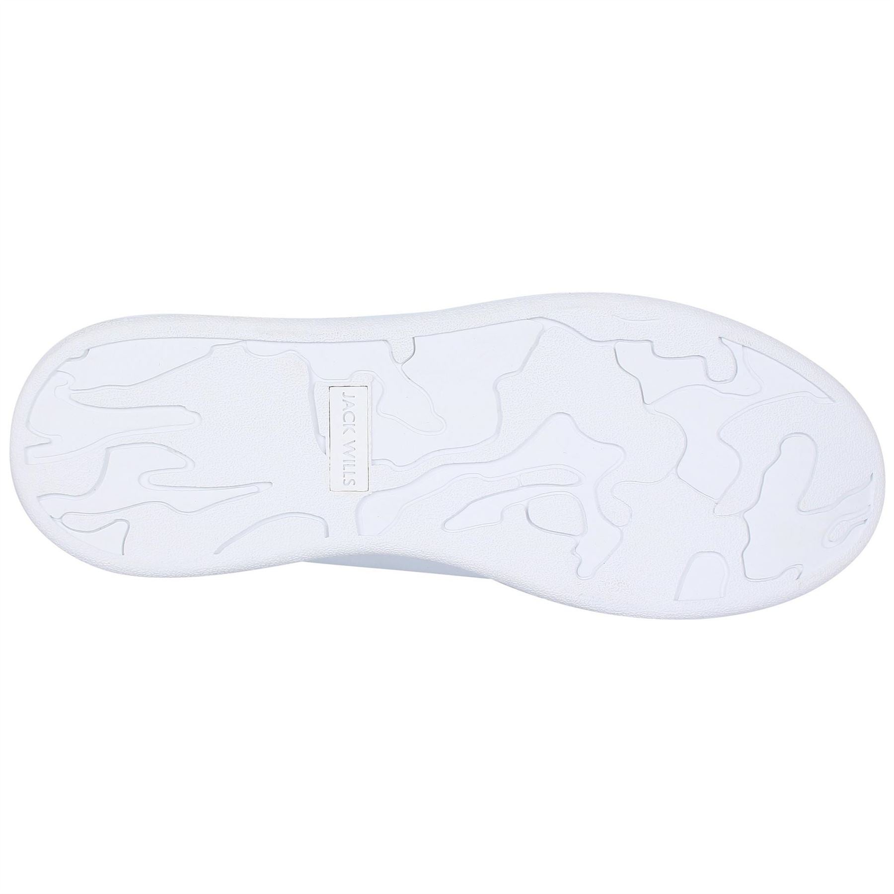 Jack Wills Platform Leather Trainer