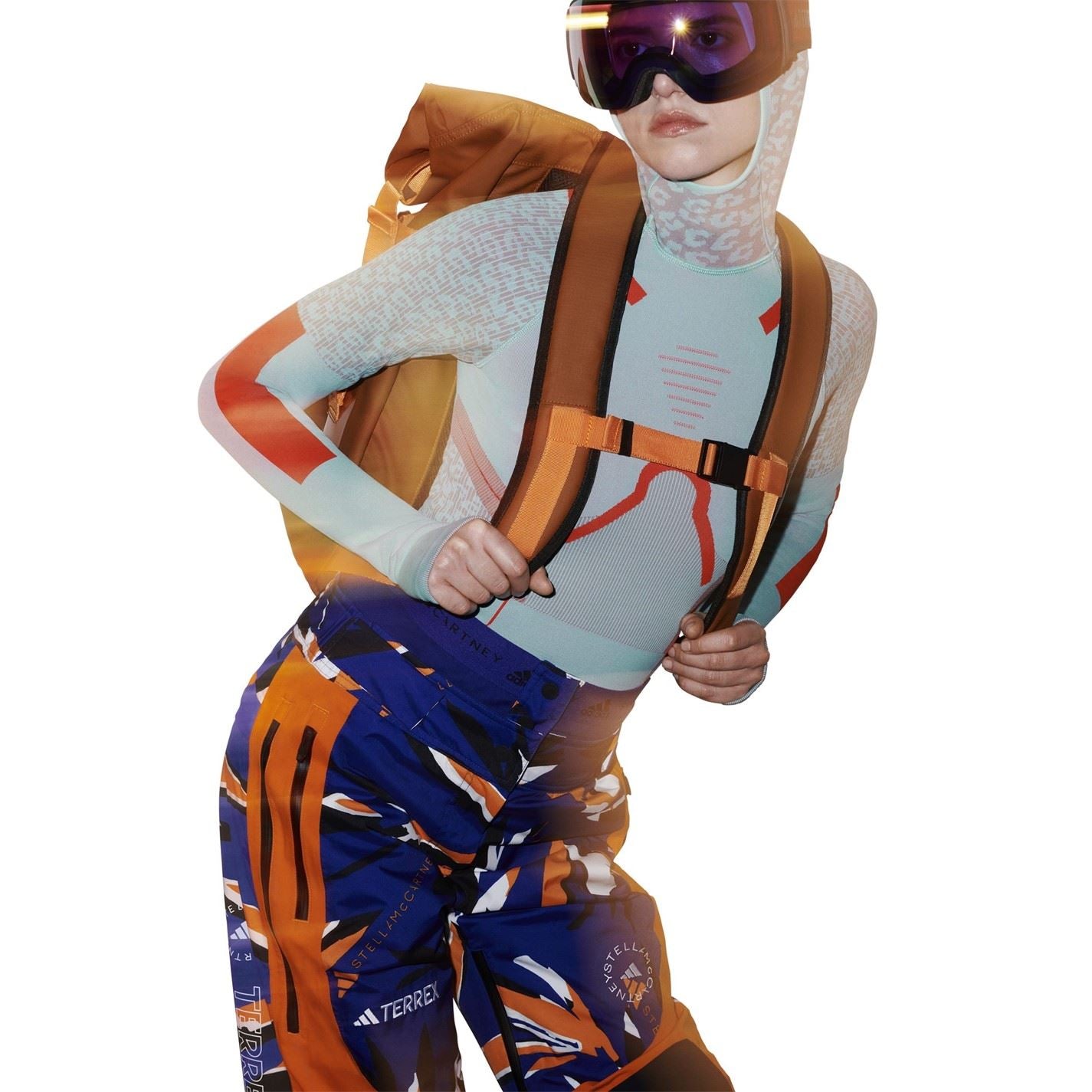 adidas Abstract Patterned Regular Fit Ski Pants