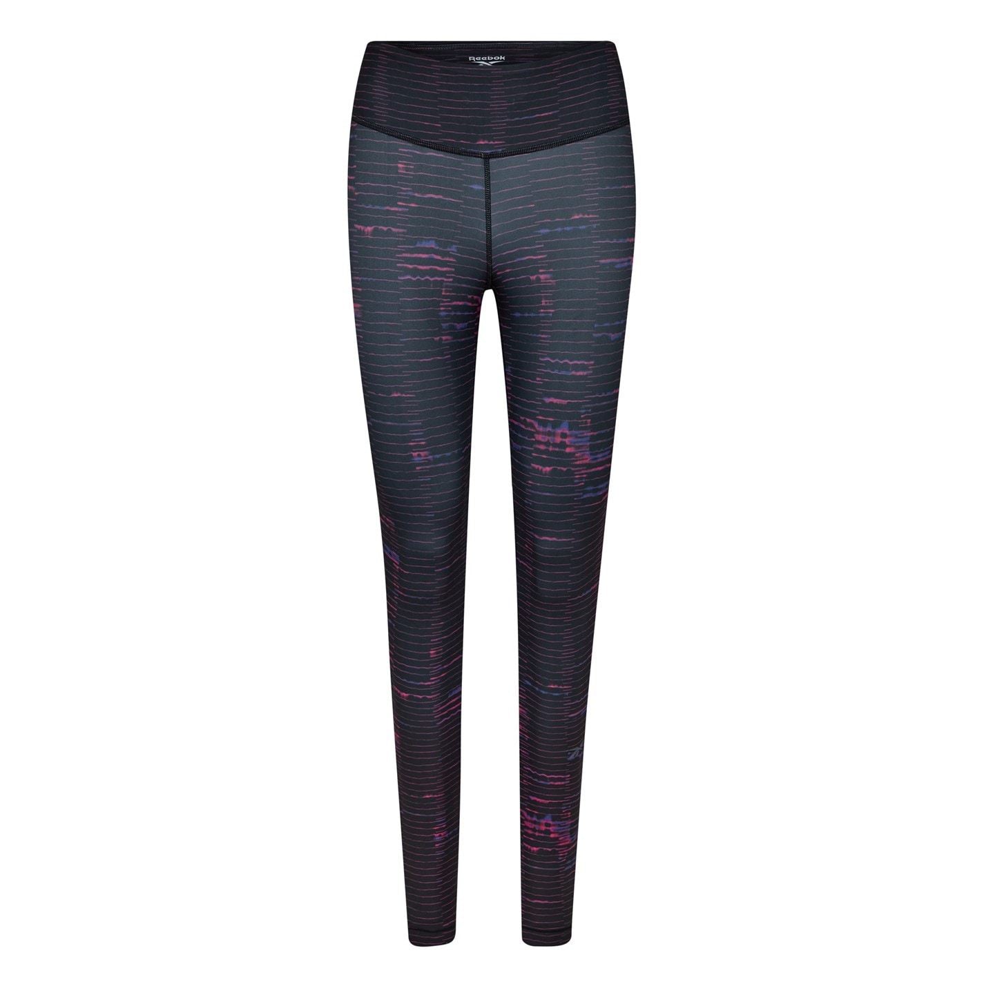 Reebok Womens Running Lux Bold Leggings Legging